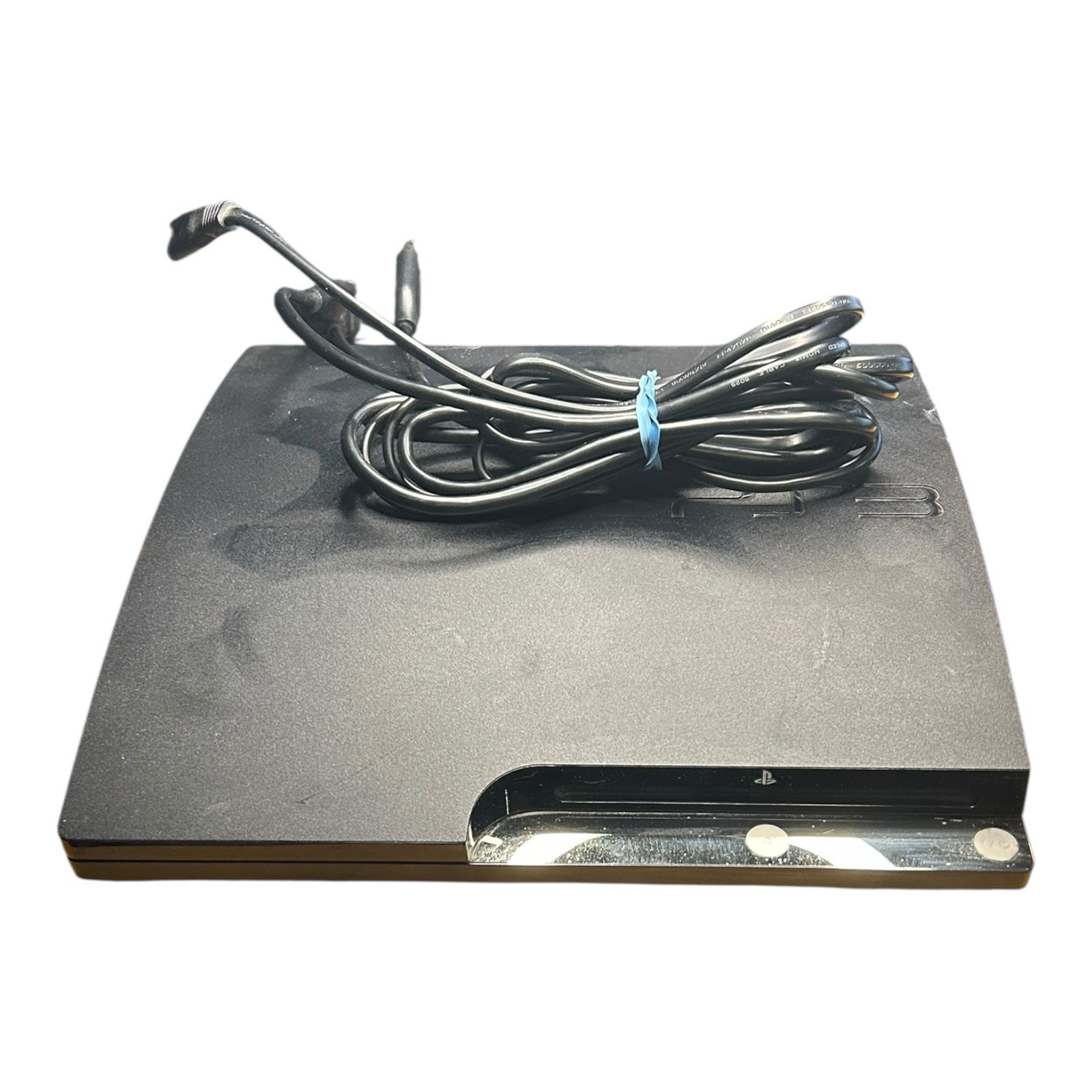 Sony PlayStation 3 Slim PS3 120GB Black Console ONLY Blu-Ray 1080p CECH-2001A