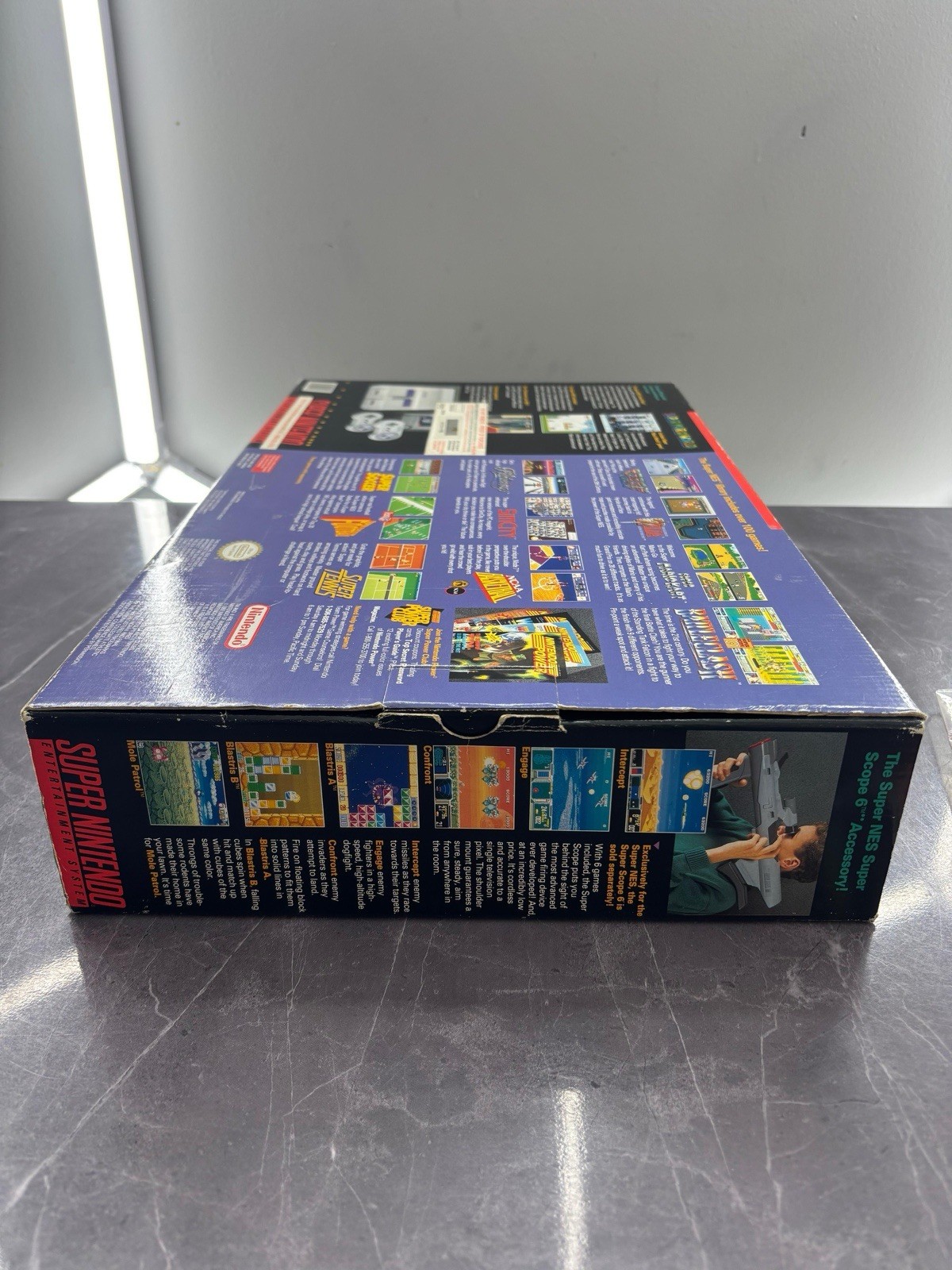 Super NES Super Set Super Nintendo In Box Matching Serial # PRISTINE CONDITION
