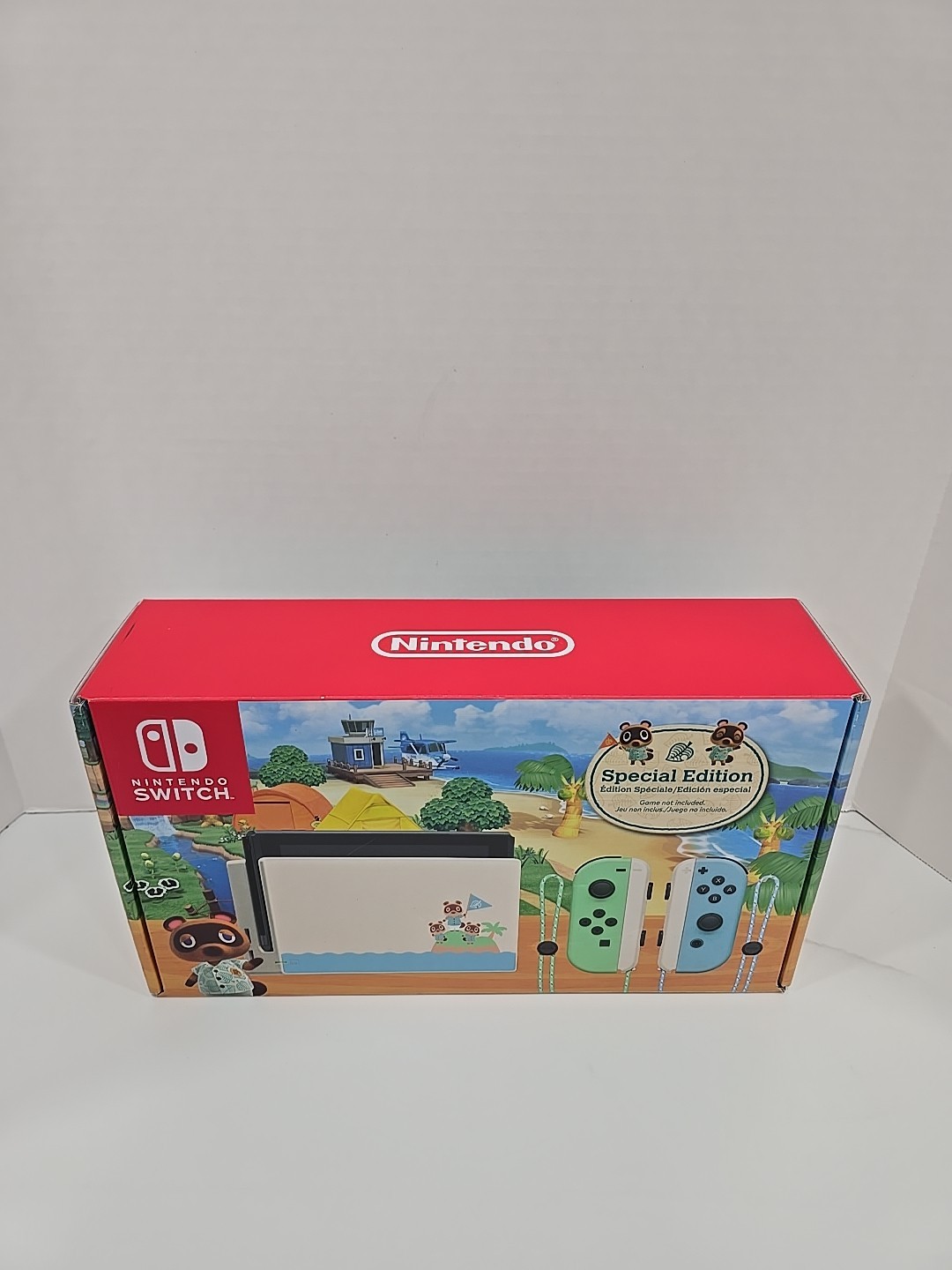 Nintendo Switch OLED Special Edition Animal Crossing Console BRAND NEW Unopened