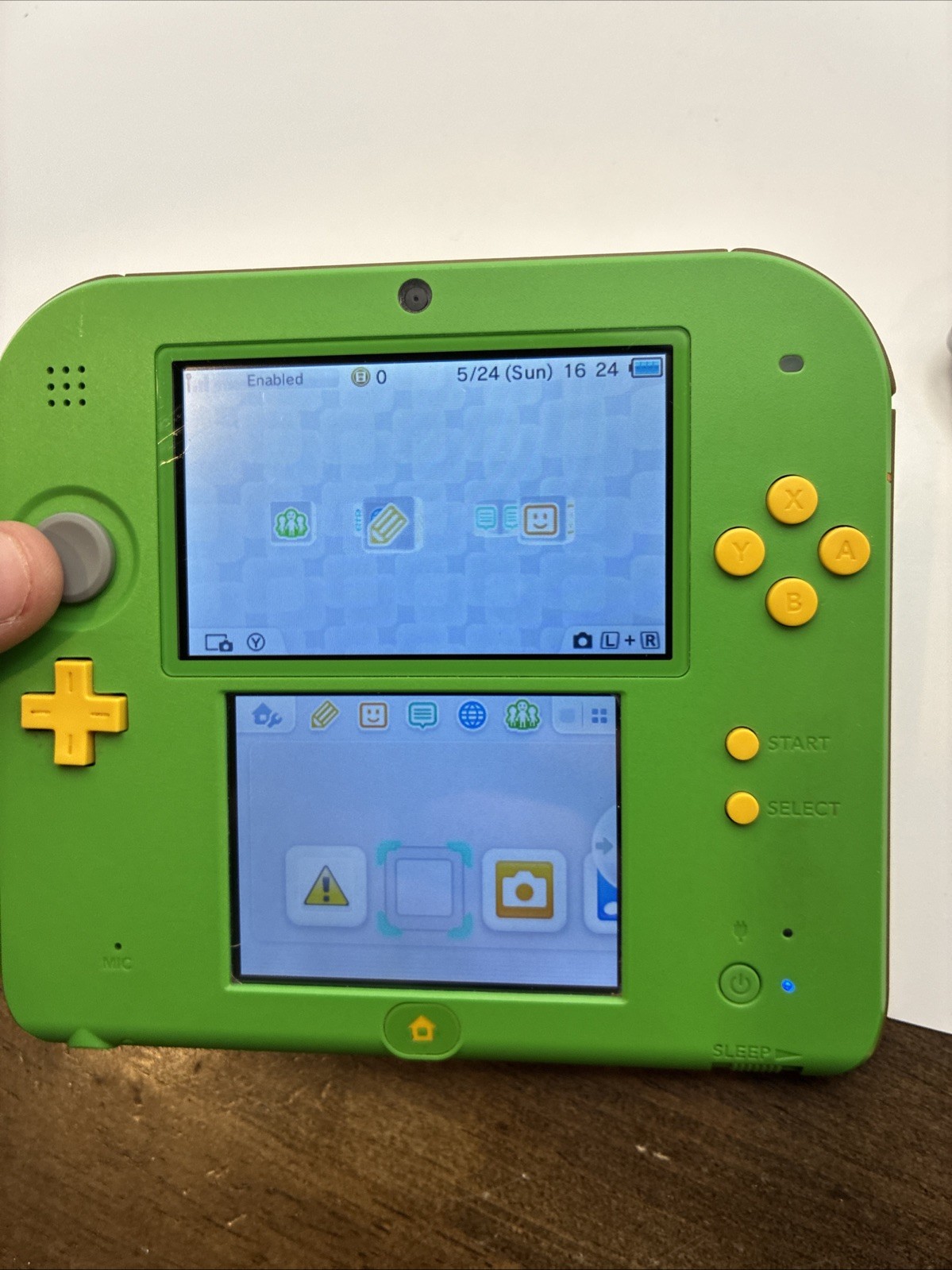 Nintendo 2DS Link the Legend of Zelda Ocarina of Time Edition Console US READ