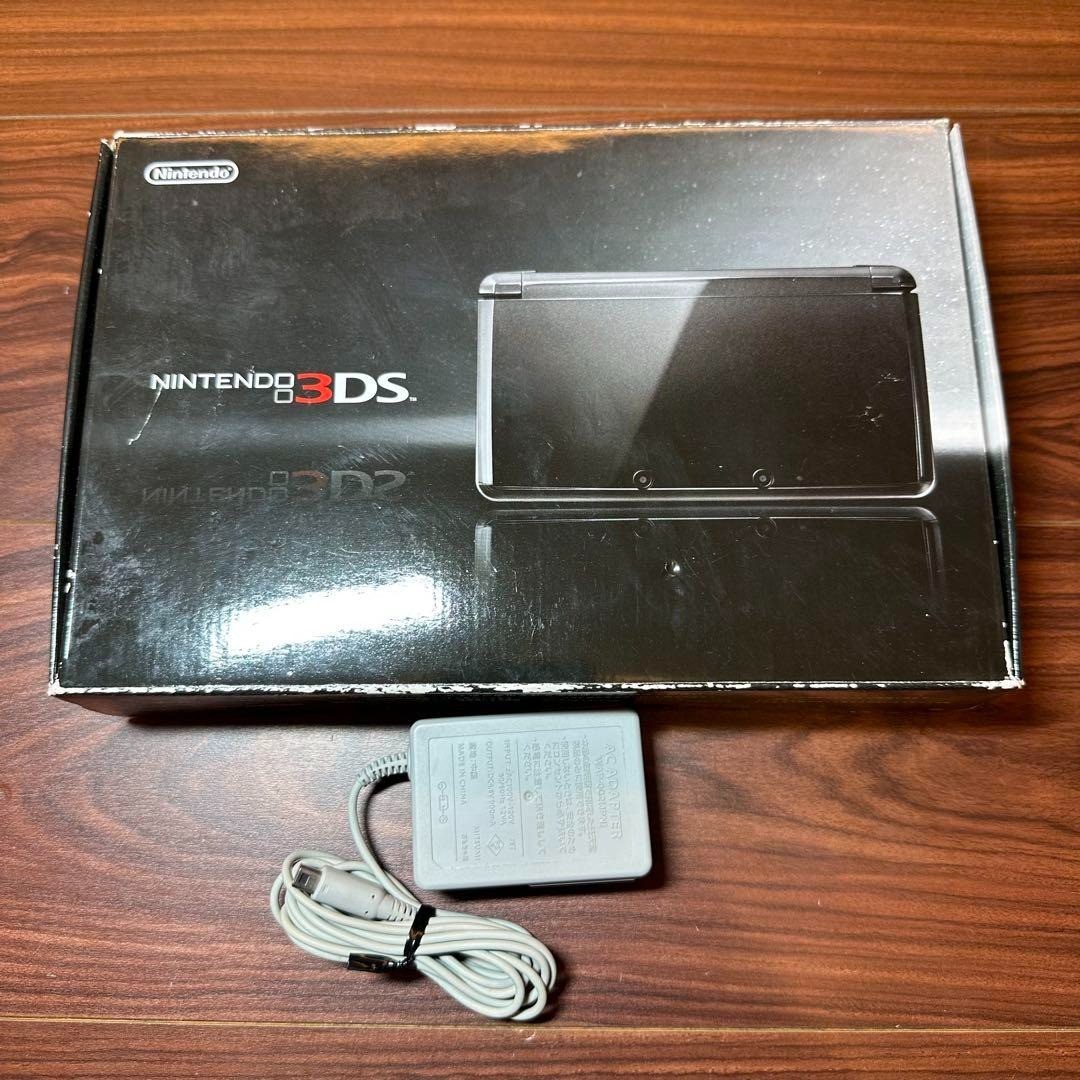 Nintendo 3DS Cosmo Black 4568 From Japan