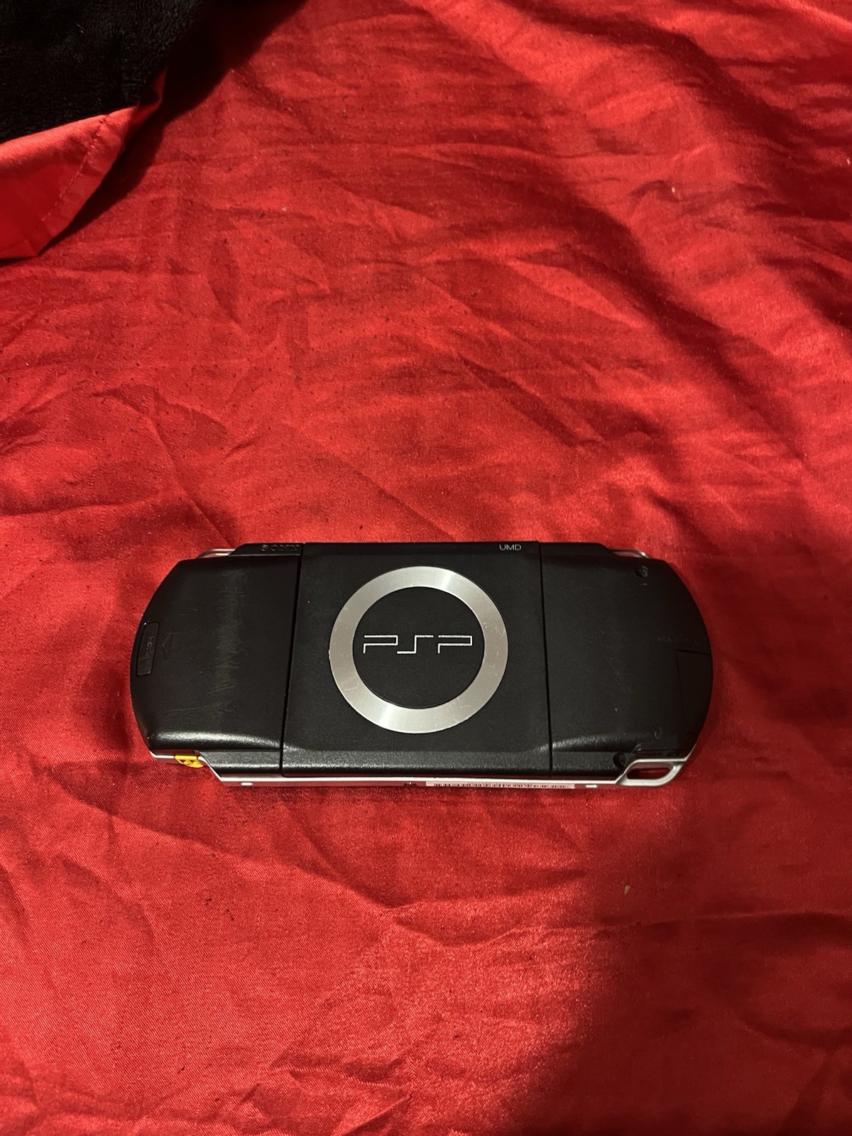 Sony PSP Black Handheld Console Internet Browsing Headphone Jack