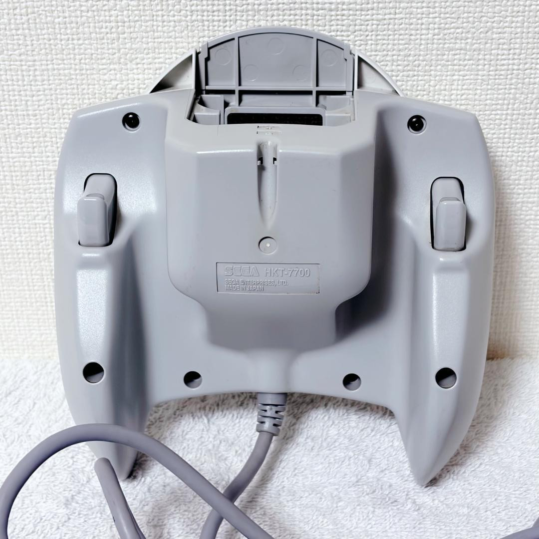 SEGA Dreamcast HKT-3000 White Console Controller Set Japan 100V Tested Working
