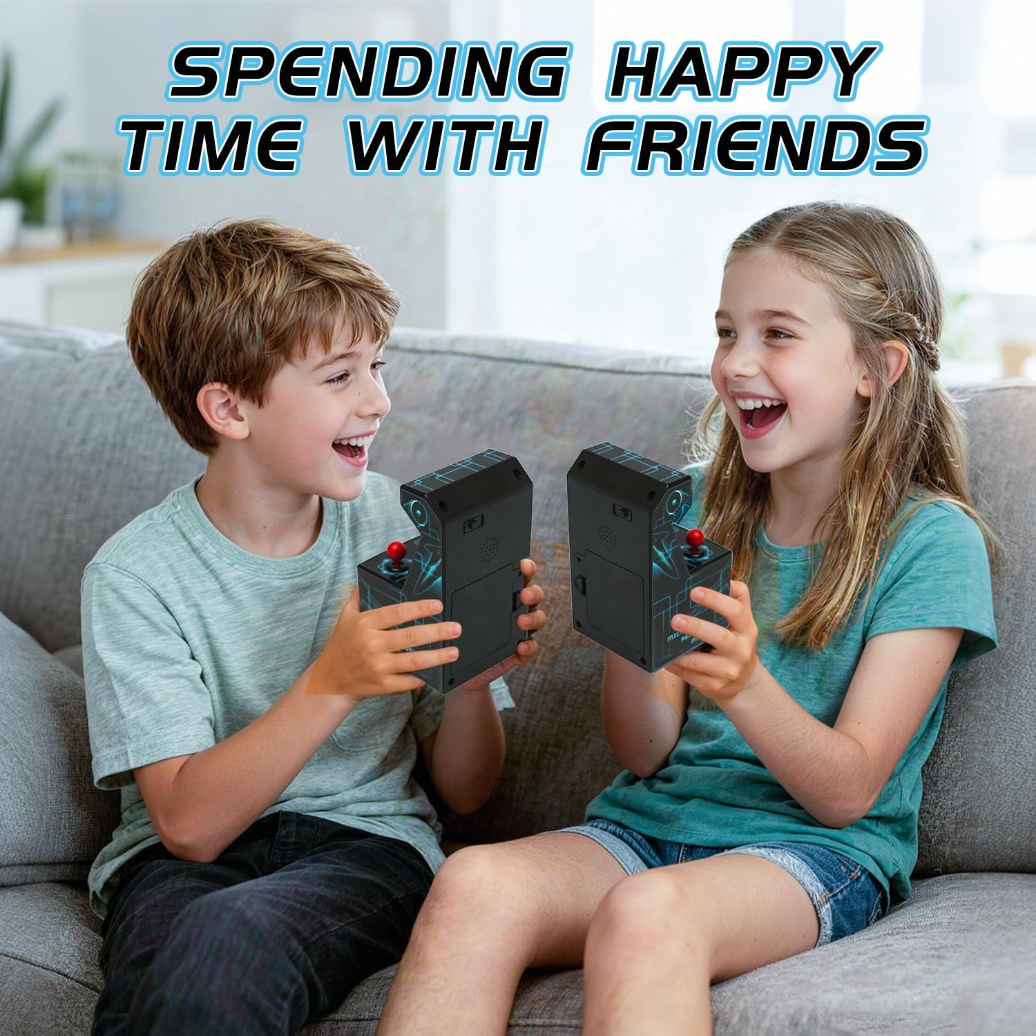 Retro Handheld Game Console for Kids, Mini Arcade Machine with 240 Built-In Game