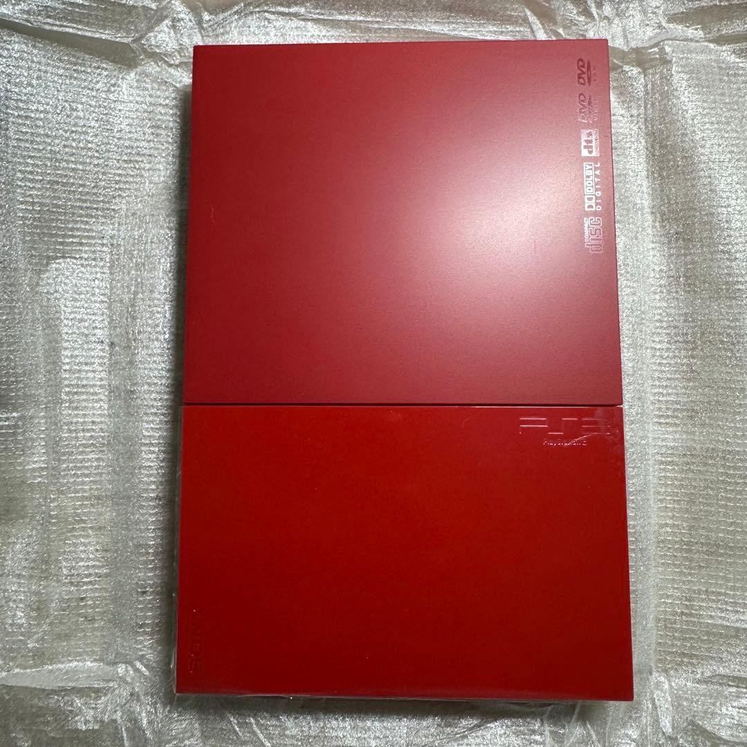 Sony PS2 SCPH-90000CR Cinnabar Red Console from Japan