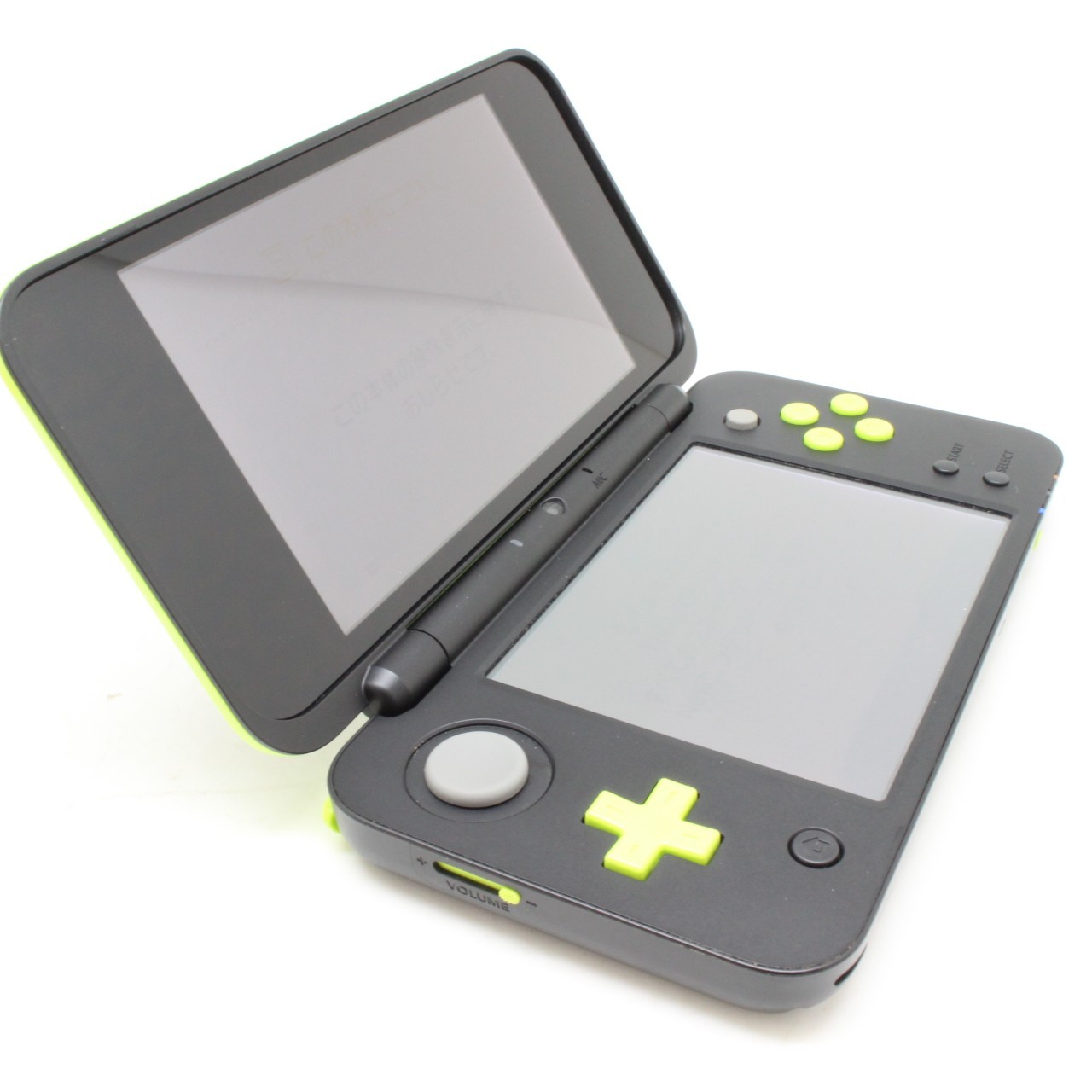 [ NEAR MINT IN BOX ] NINTENDO NEW 2DS XL Black Lime Game Console From Japan 4172