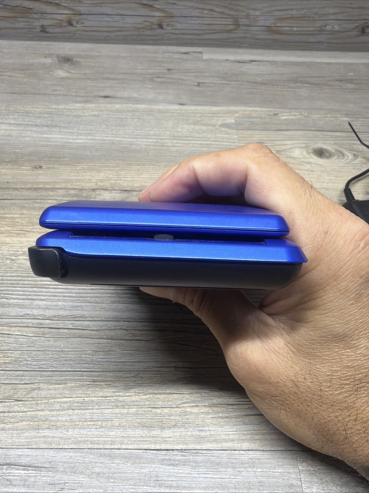 Nintendo DS Model NTR-001 w/ Charger – Original Cobalt Blue – Tested READ !!!!!!
