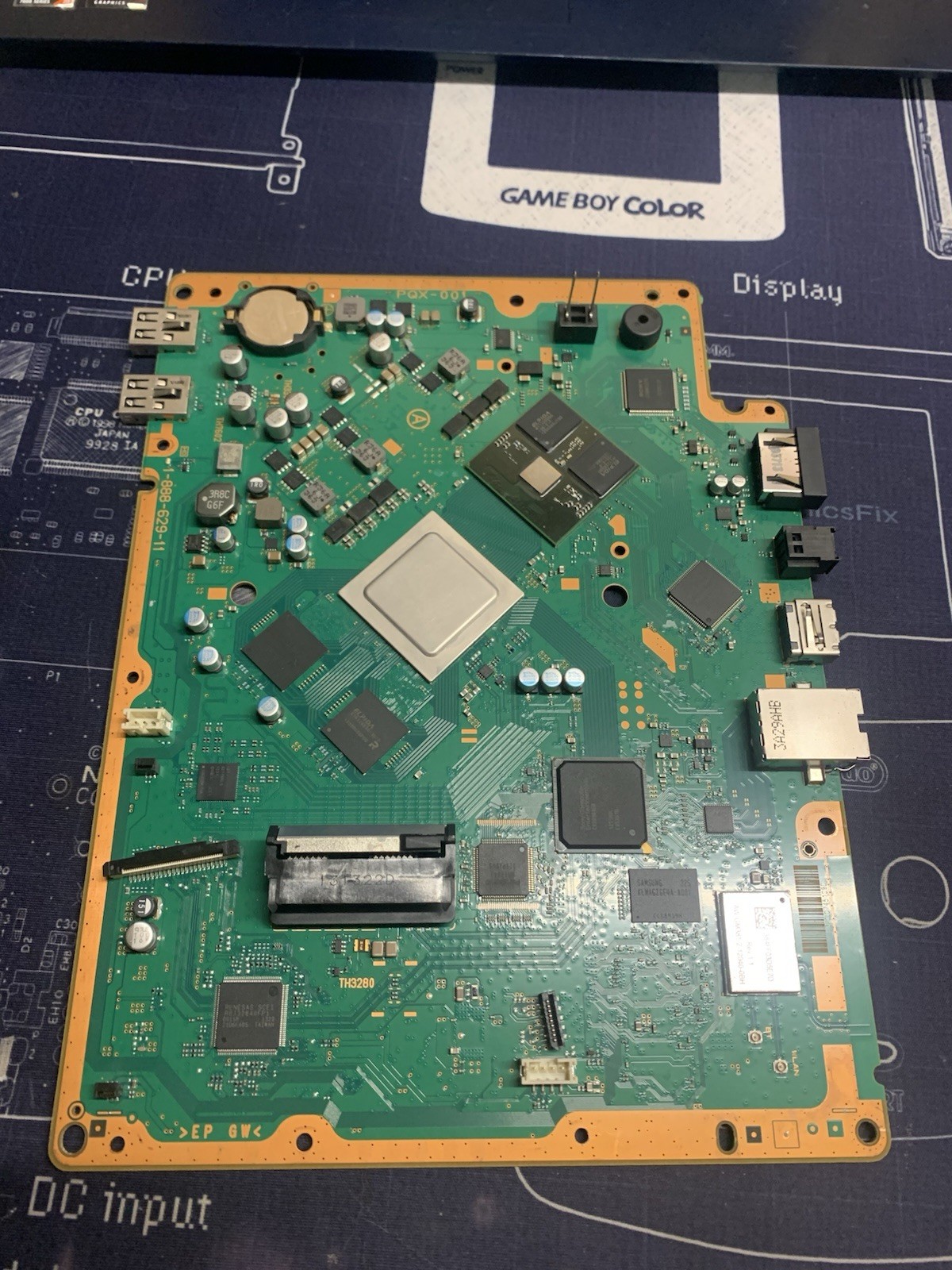 Sony PlayStation 3 Super Slim Console for Parts/Repair – Motherboard & Shield