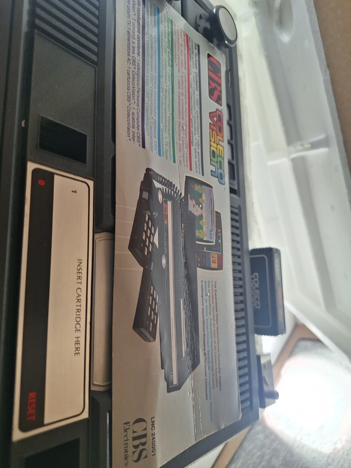 Coleco Colecovision Box And Console Shell Only
