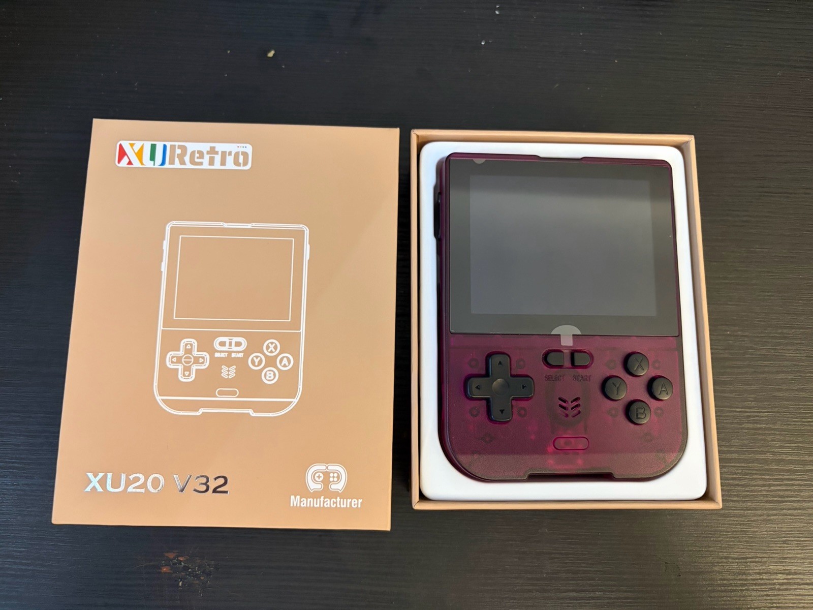 XU Retro XU20 V32 Touchscreen Android Gaming Handheld 64GB Microsd
