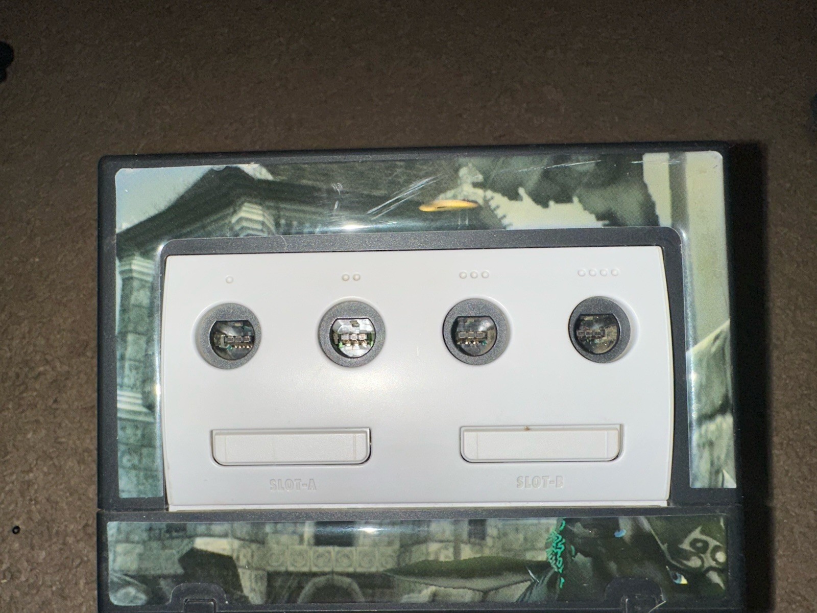 Nintendo DOL-101 GameCube Console Bundle 2 Controllers 2, 2 Games, Memory Card