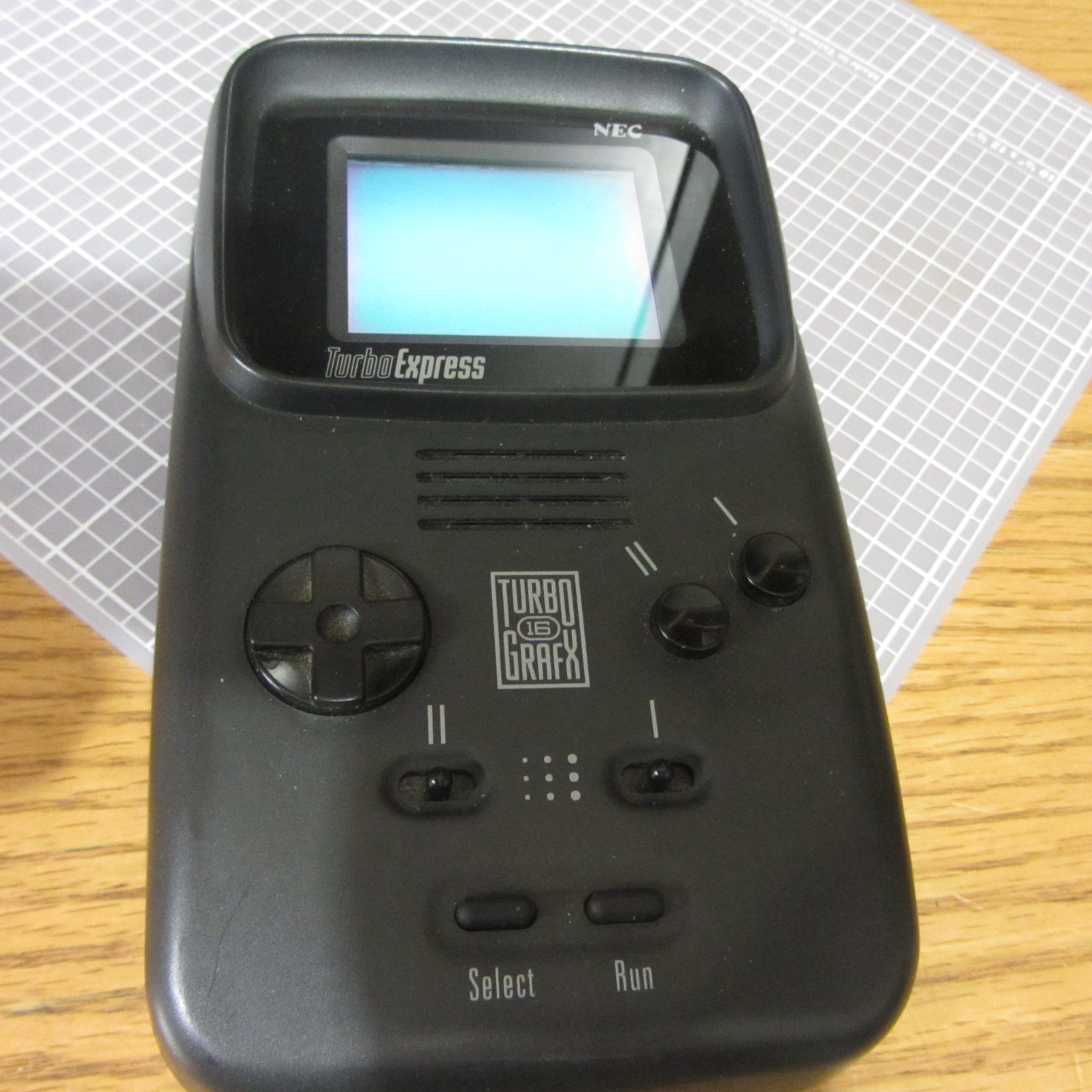 NEC Turbo Express Handheld Console For Repair/Parts Powers On