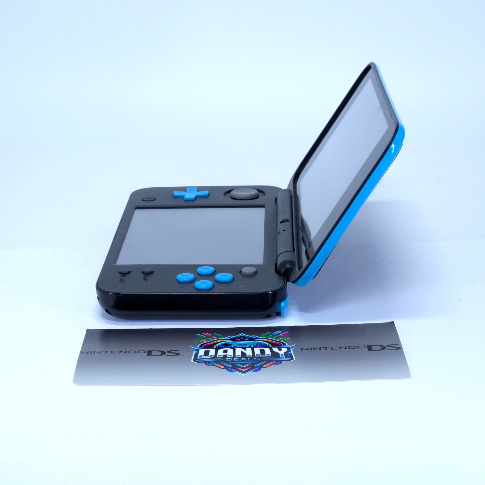 2DS LL Console Nintendo System Turquoise Japan Region W/ 4Gb Sd + Charger