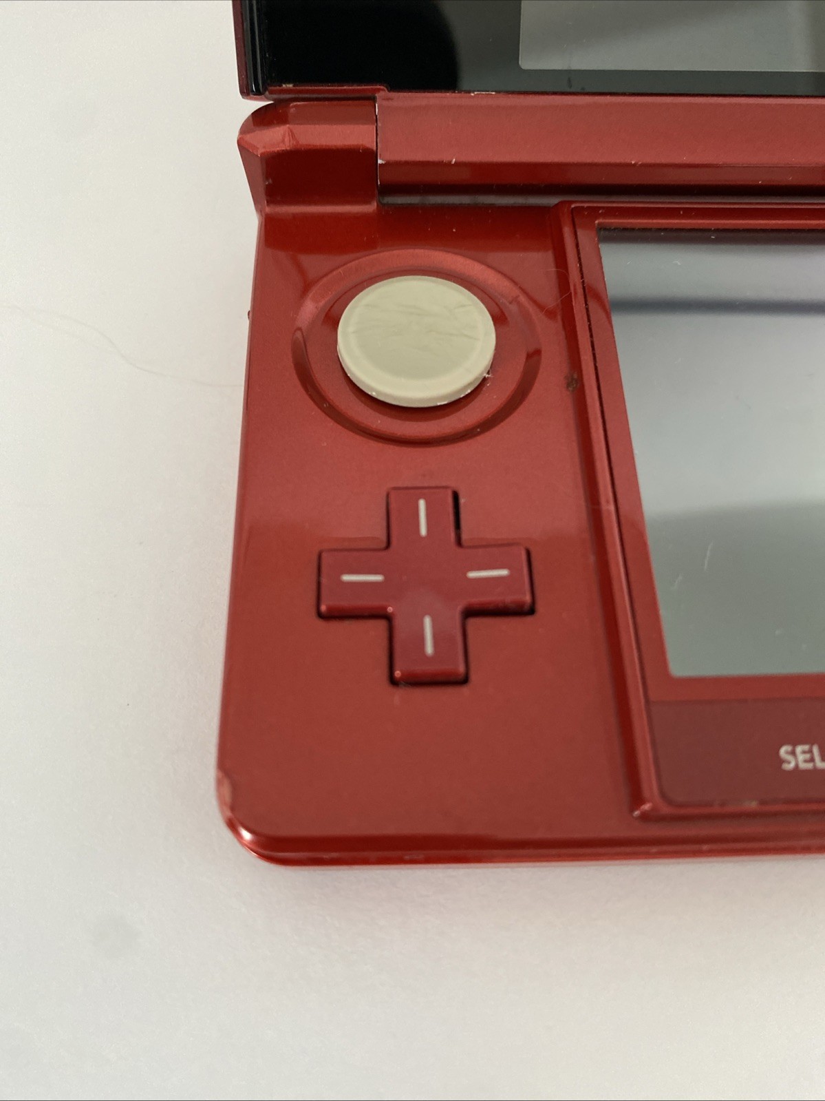 Nintendo 3DS Handheld System Flame Red Working Great Condition North American