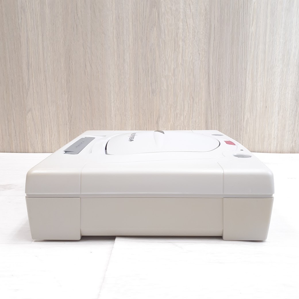 Sega Saturn Console Japanese White Bundle with 2 Controllers & 3 Tokimemo Games