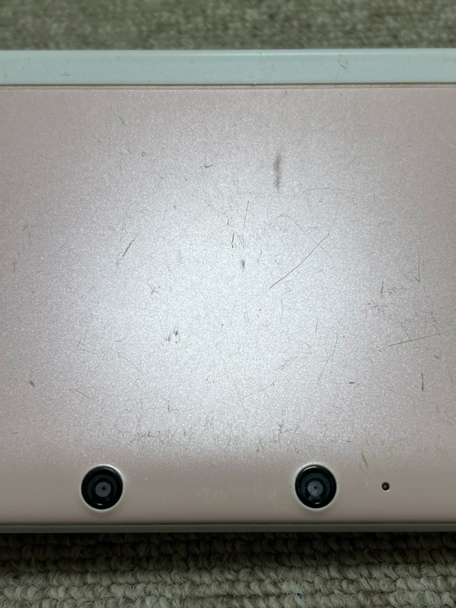 3DS LL XL pink white Japan Nintendo Console Japanese B976