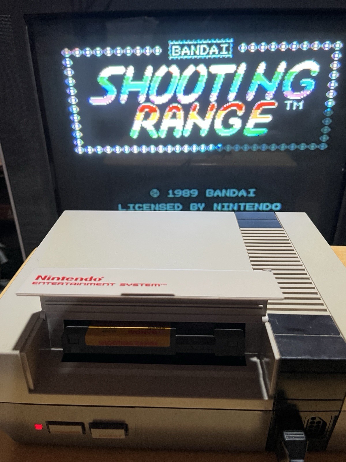 Nintendo NES Console with New 72 PIN Connector + 8 Games, Hookups & Controllers