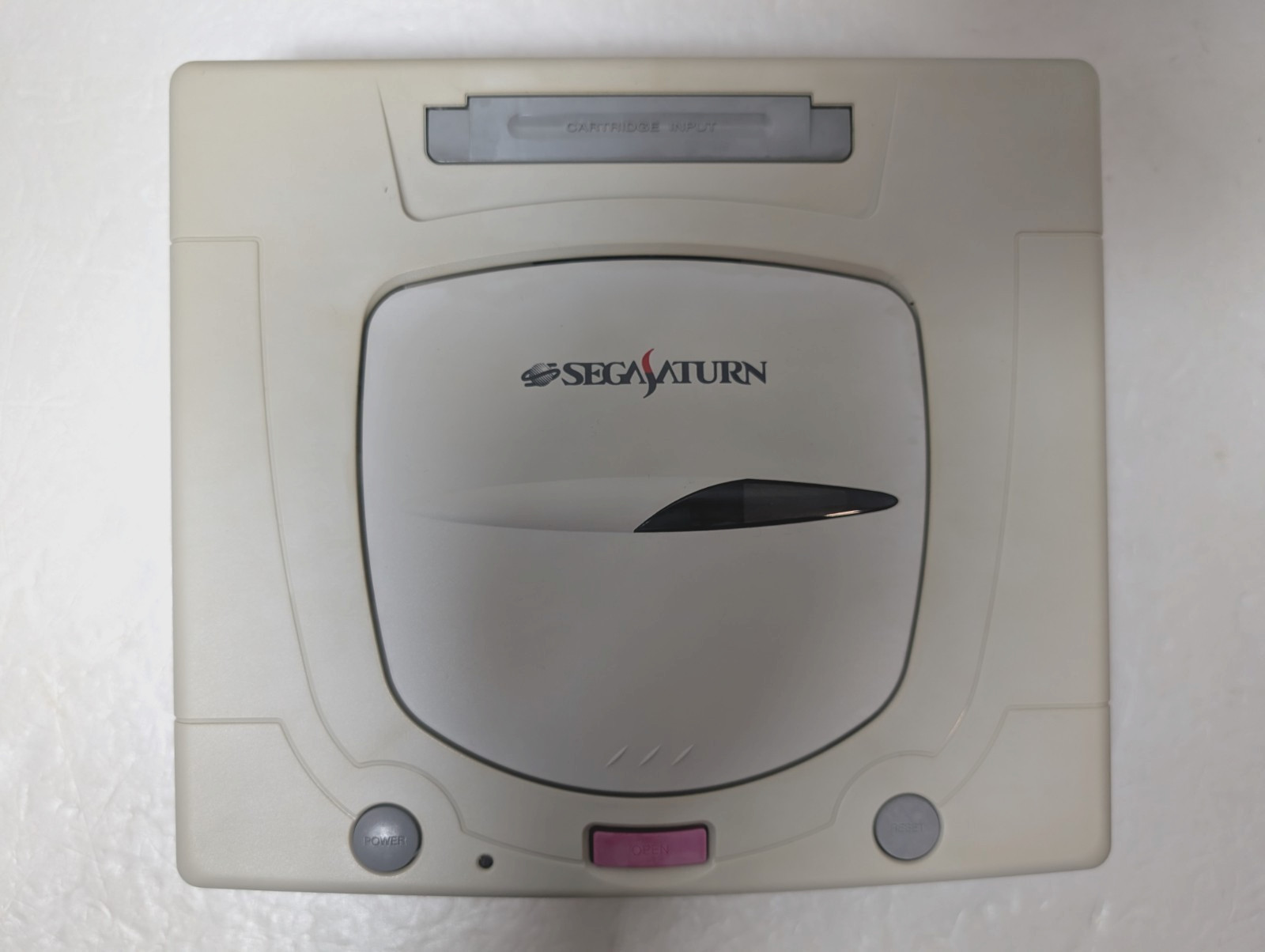 Sega Saturn White Console 3D Multi controller Game soft case Nights Japan