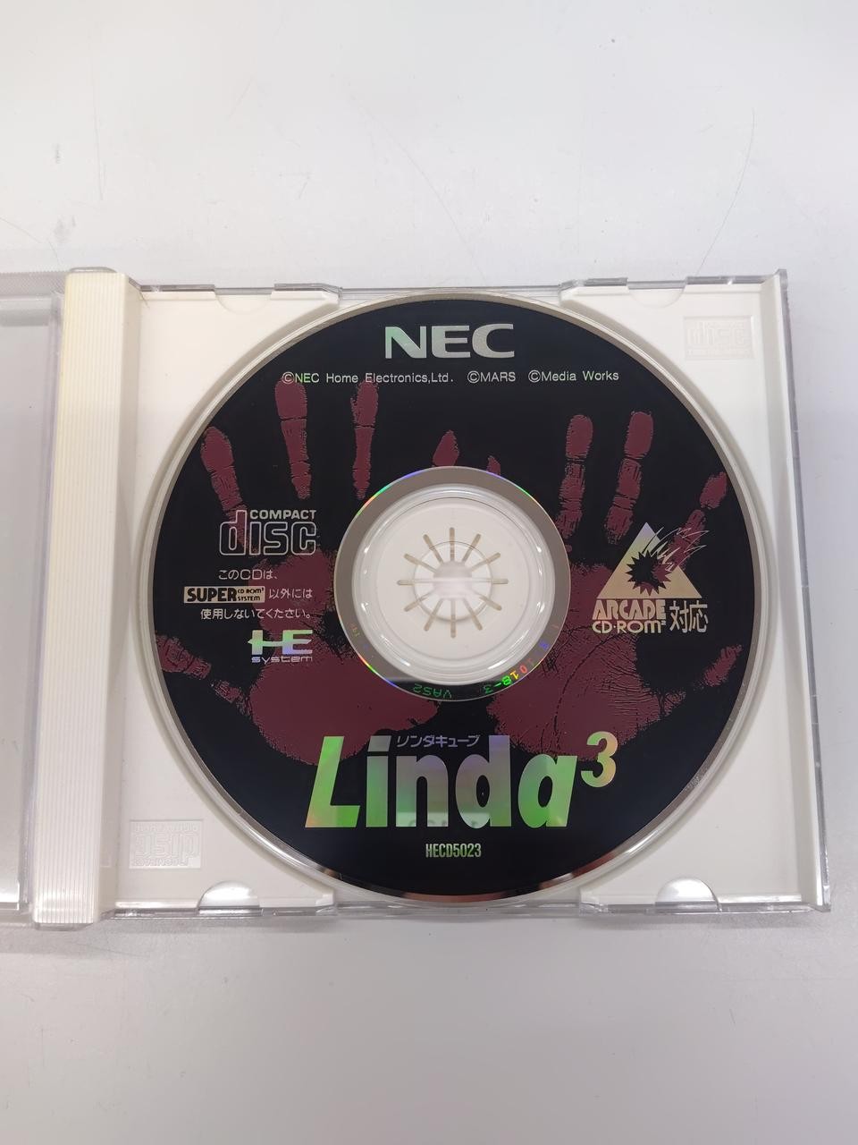 NEC Home Electronics Linda Cube PC Engine SUPER CD-ROM2 Japanese Ver.