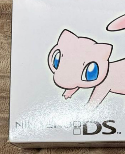 Nintendo DS Mew Edition Pokémon Center Limited Console Box Japan Tested