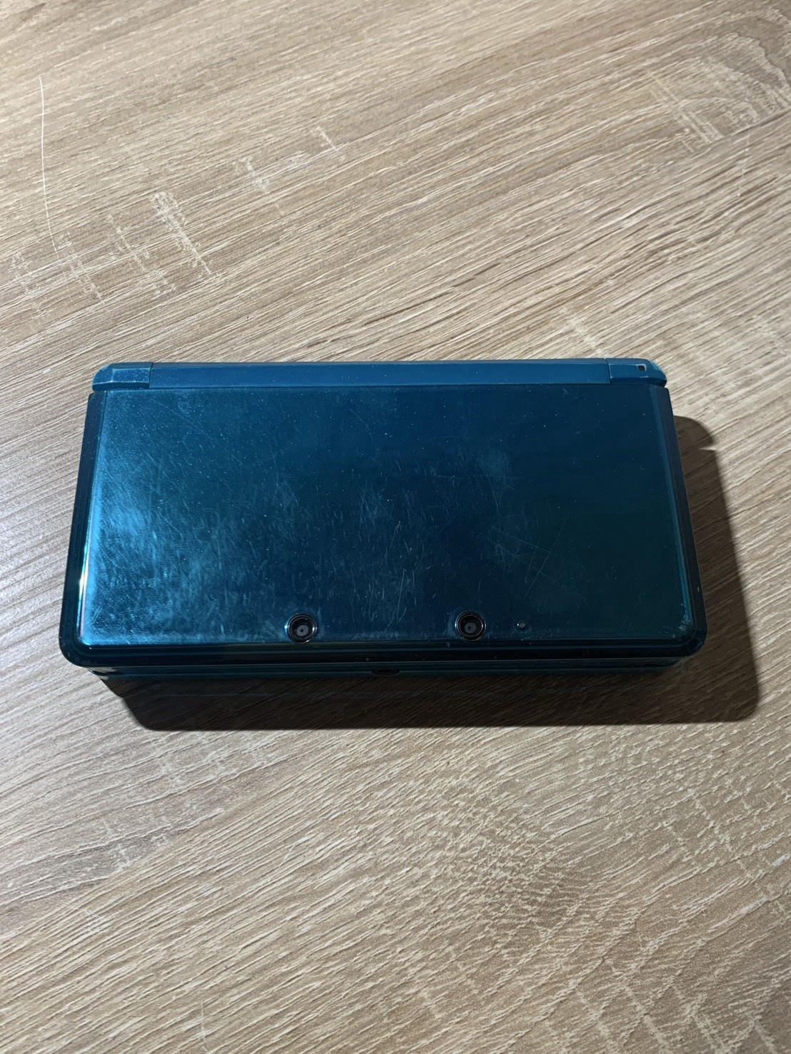 1025 Nintendo 3DS Aqua Blue For Parts