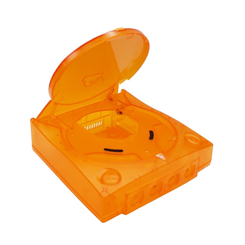 Plastic for Shell Translucent for Case for Dreamcast for DC Retro Game
