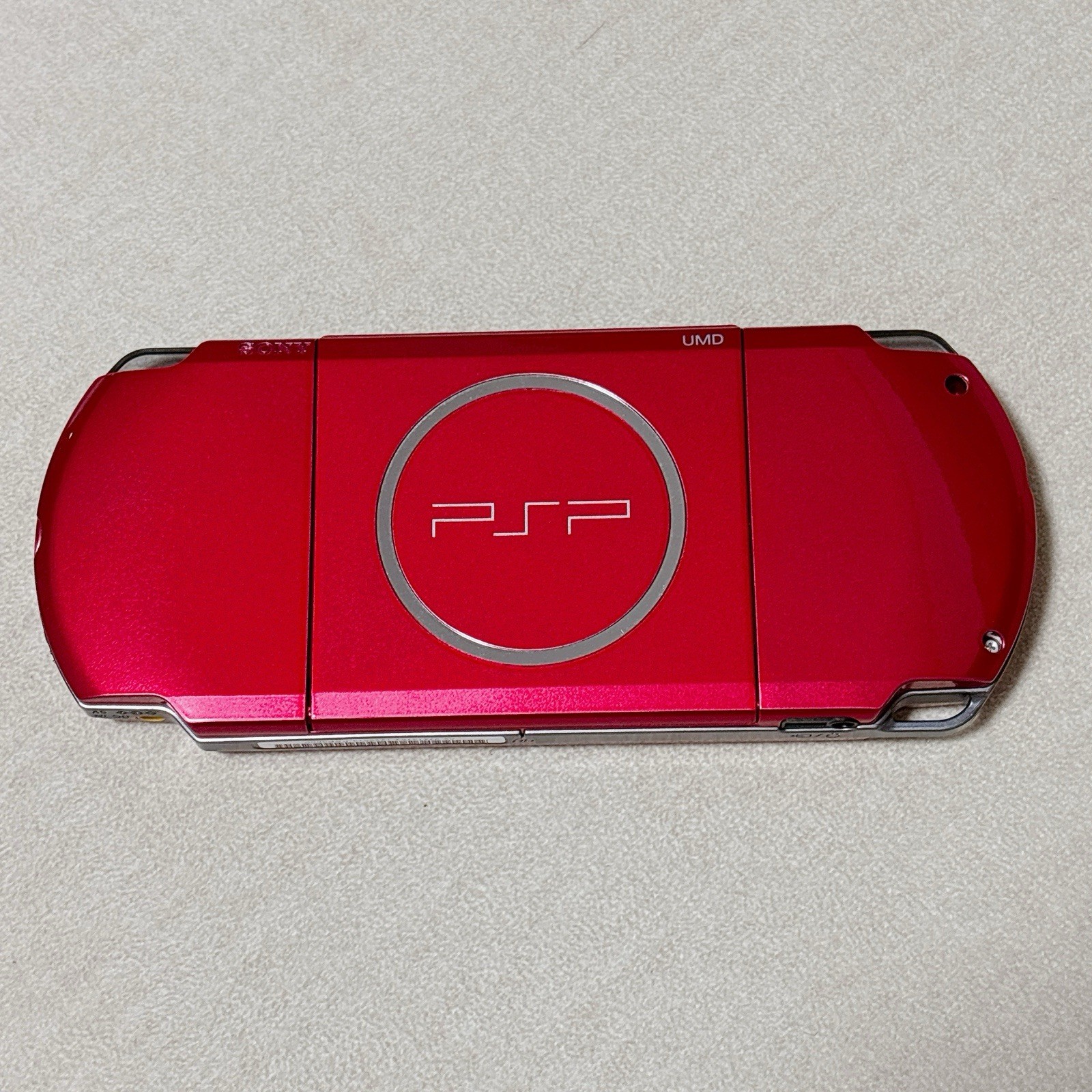 Sony PSP 3000 Radiant Red PSP-3000 RR Boxed Tested Working 4GB Memory Card