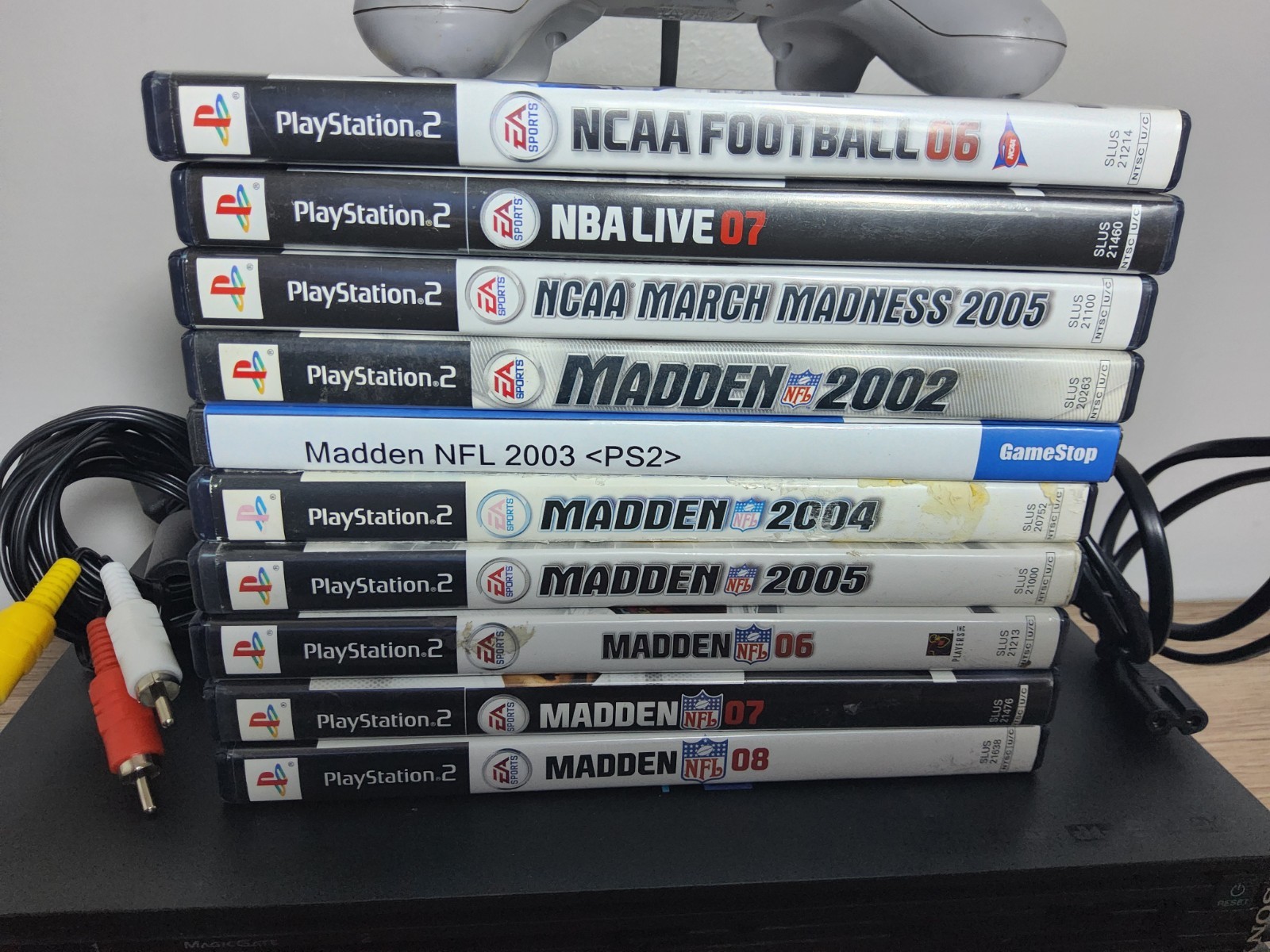 Sony PlayStation 2 PS2 Fat Console Bundle SCPH-35001