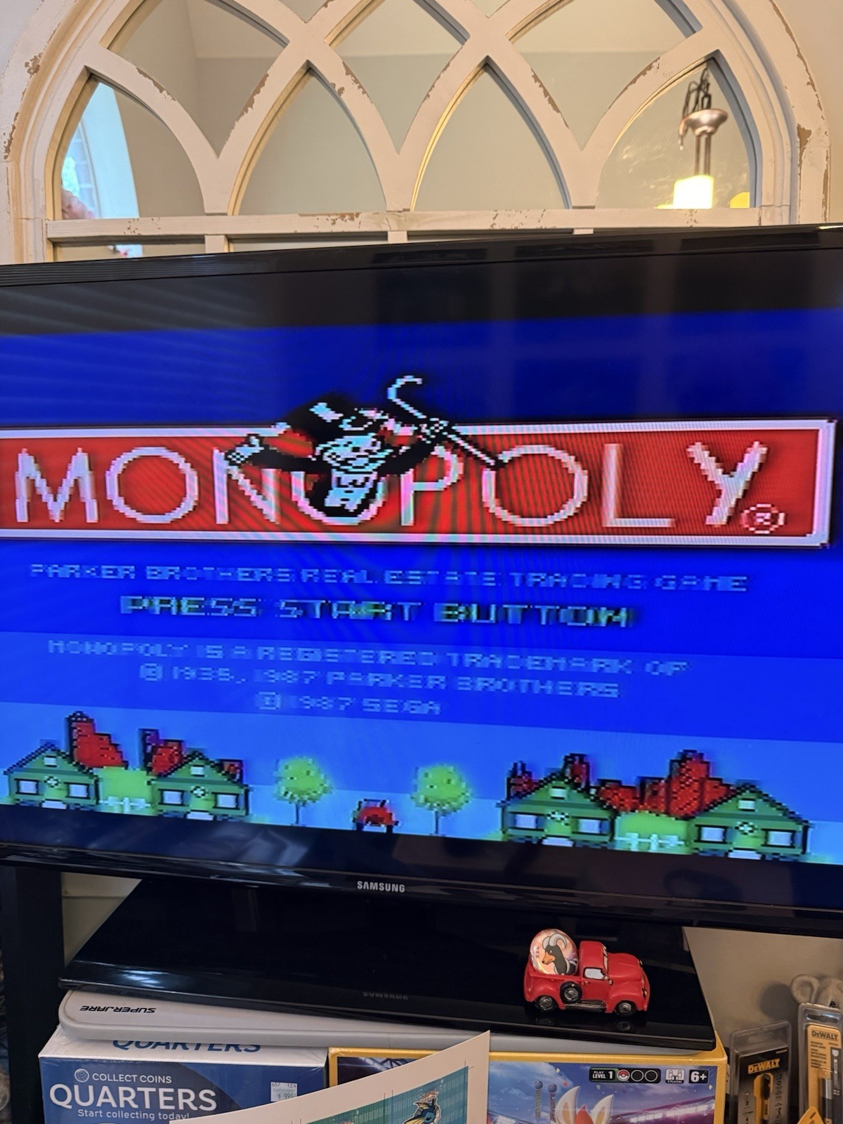 CustomGreenLED “Model 1”SegaMasterSystemBundle-Tested Working-4 CIB Games