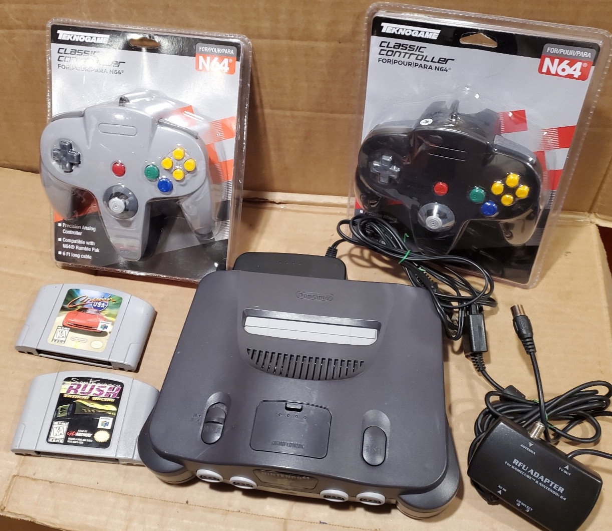 Nintendo 64 Black Console (NTSC-J)