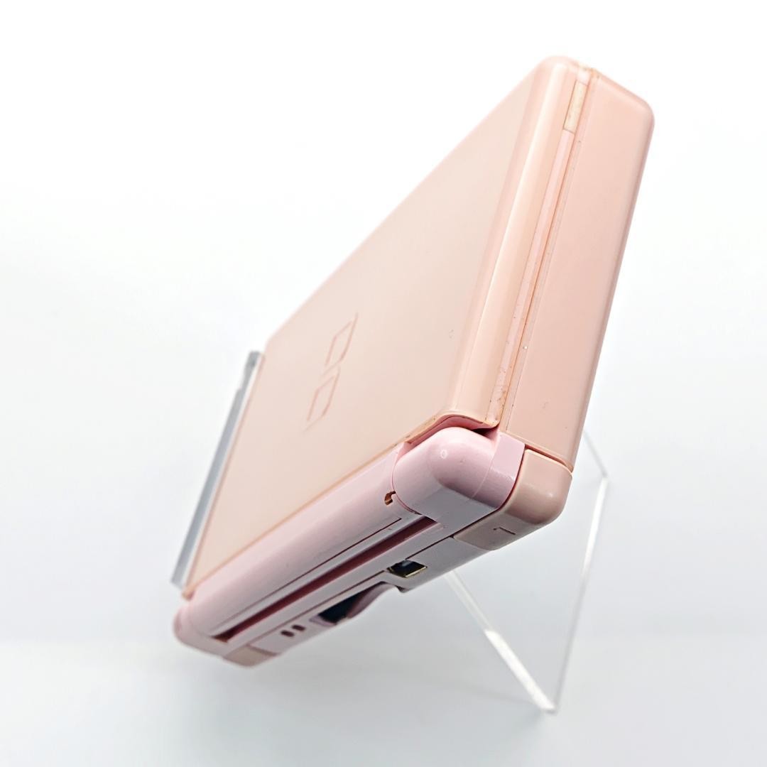 Nintendo DS Lite noble pink game Console Japan japanese model W/charger Tested