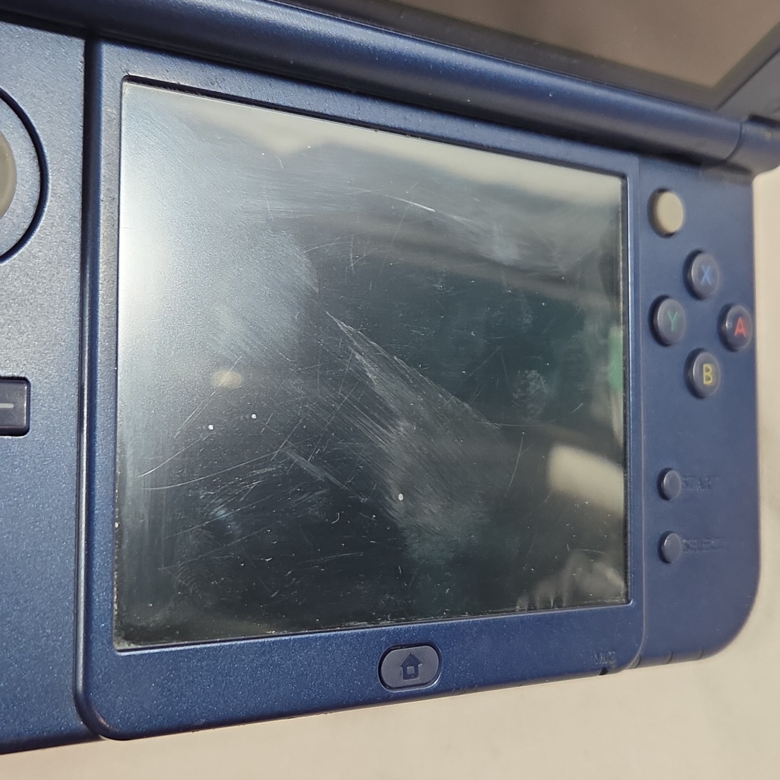 Nintendo 3DS XL Galaxy Edition Handheld System FOR PARTS OR REPAIR ONLY READ
