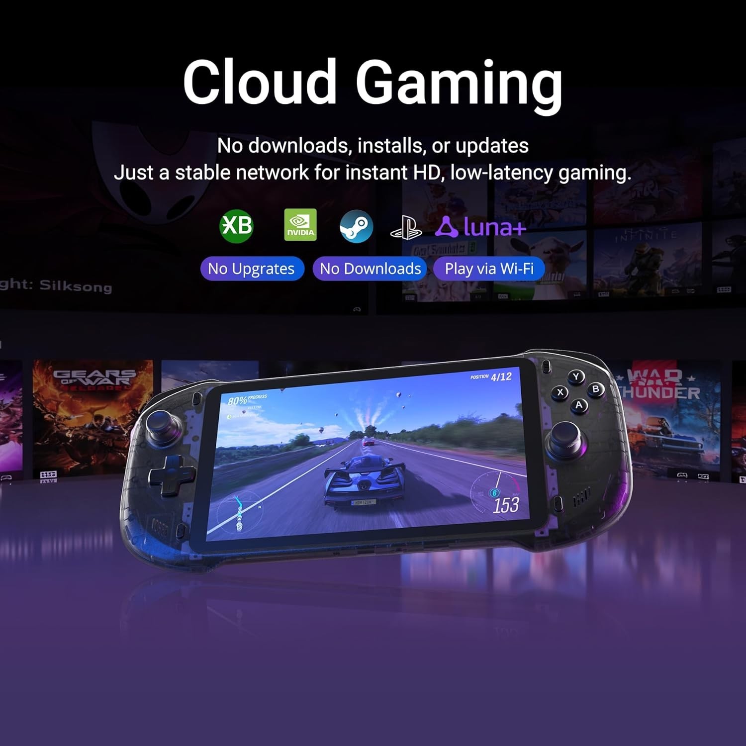 OnePro Handheld Console – Play Anywhere with 64GB Storage, Cloud & Retro Games!