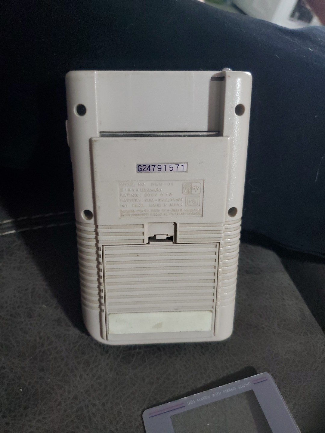 1989 Nintendo Game Boy – Handheld System – GrayTested Works Model DMG-01