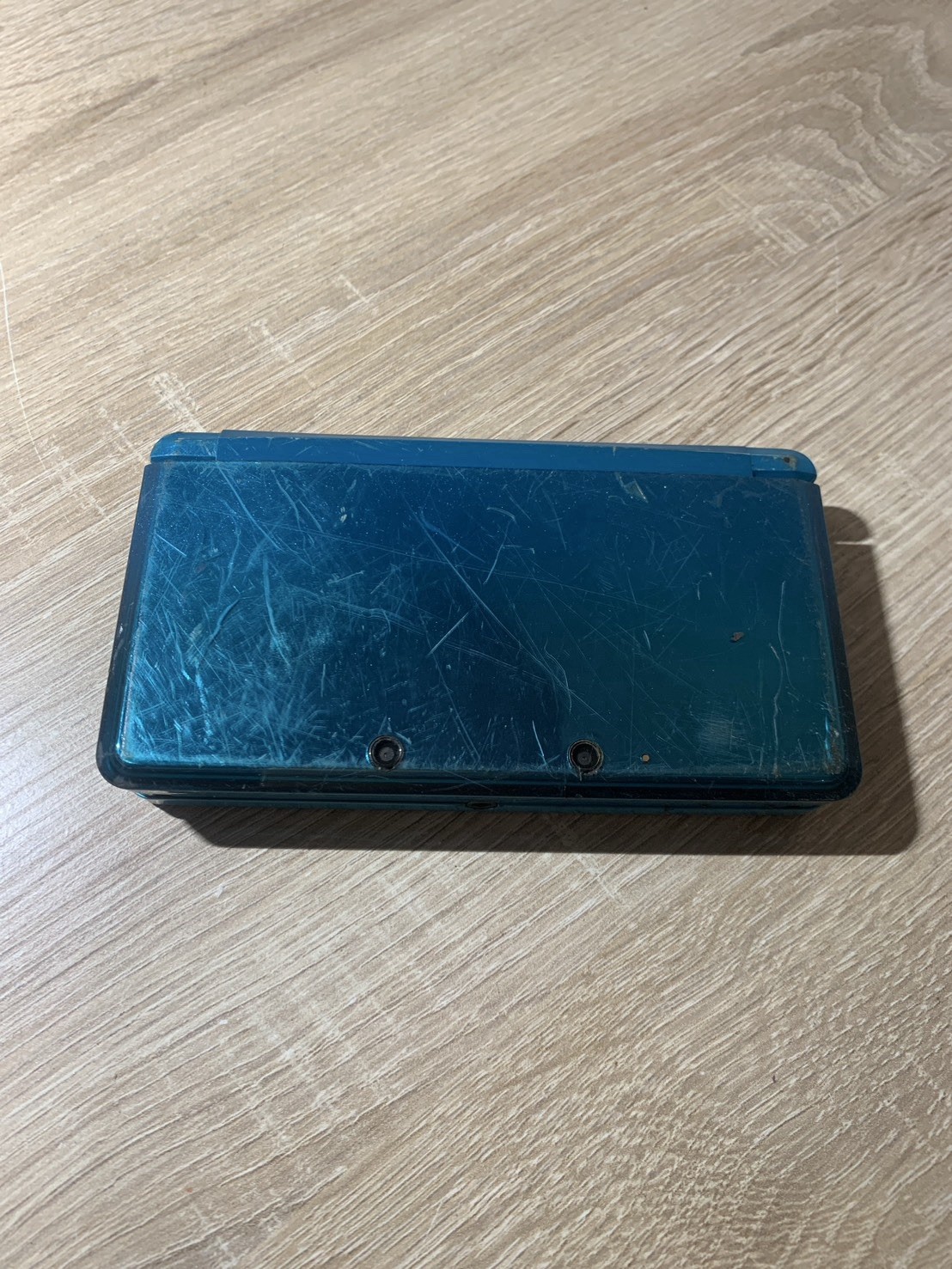 1330 Nintendo 3DS Aqua Blue For Parts