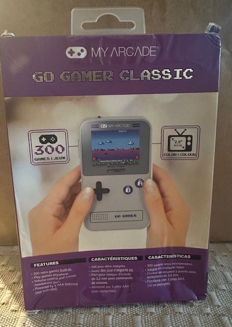 My Arcade Go Gamer Classic Handheld Video Game Player
