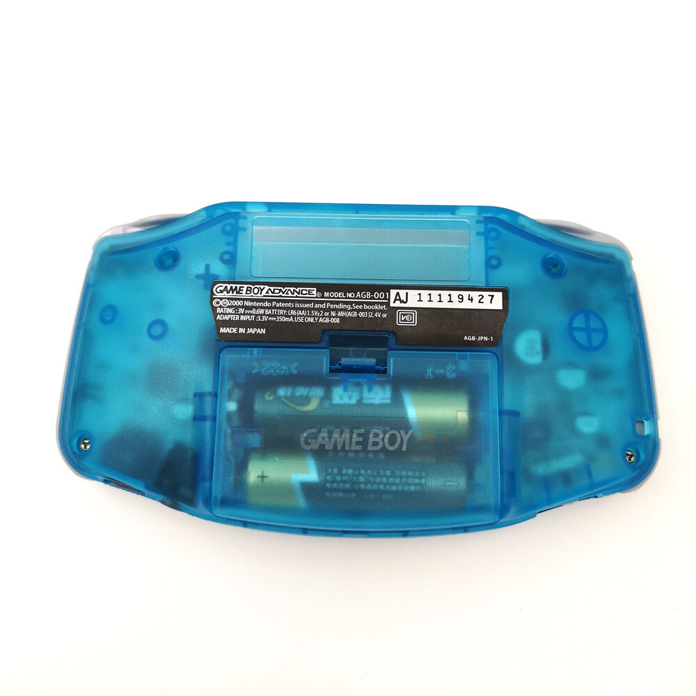 Game Boy Advance GBA Console with iPS Backlight Backlit LCD Console – Light Blue