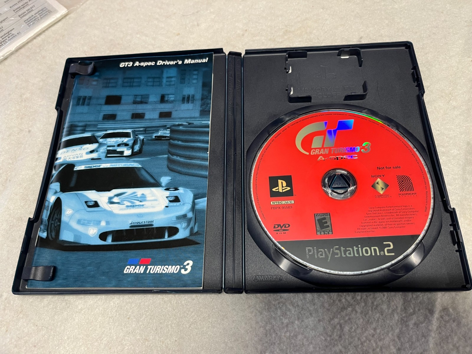 Sony Playstation 2 GT3 Racing Pack PS2 Console System 35001 Opened Original BOX
