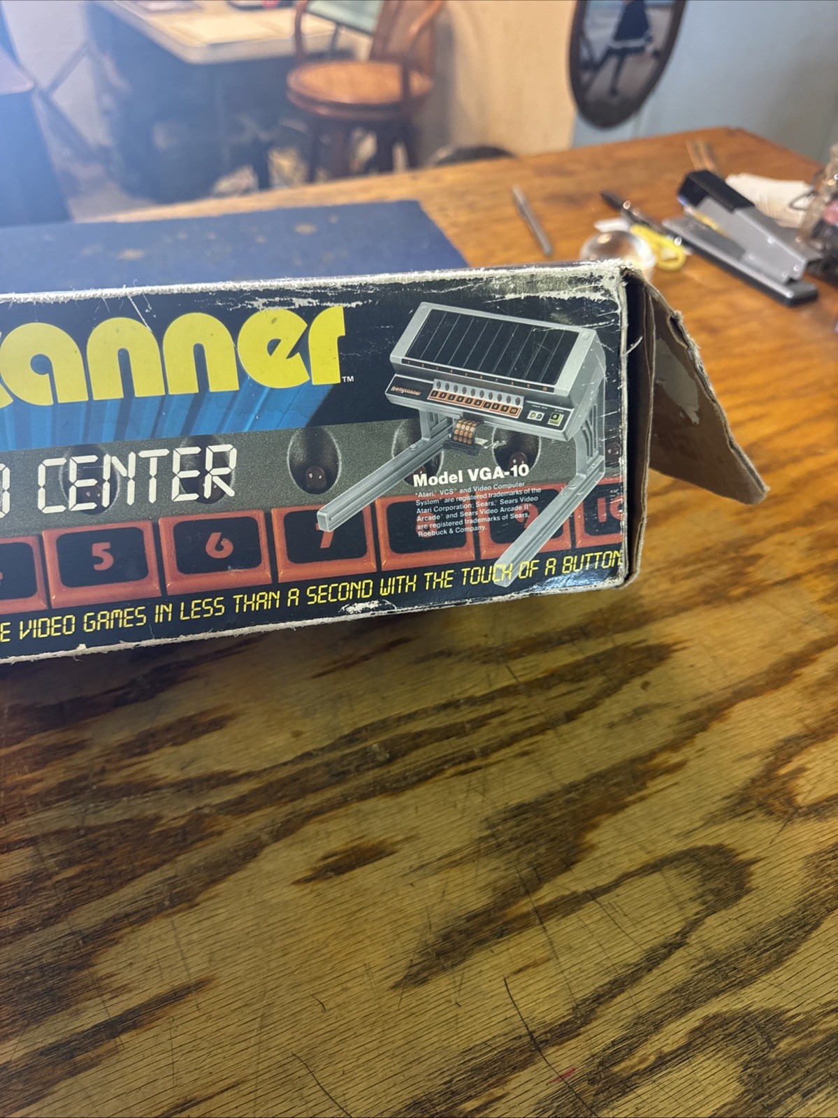 Atari VCS Romscanner Command Center Atari 2600 VGA-10 CIB NIB NOS ~VHTF MINT 🔥