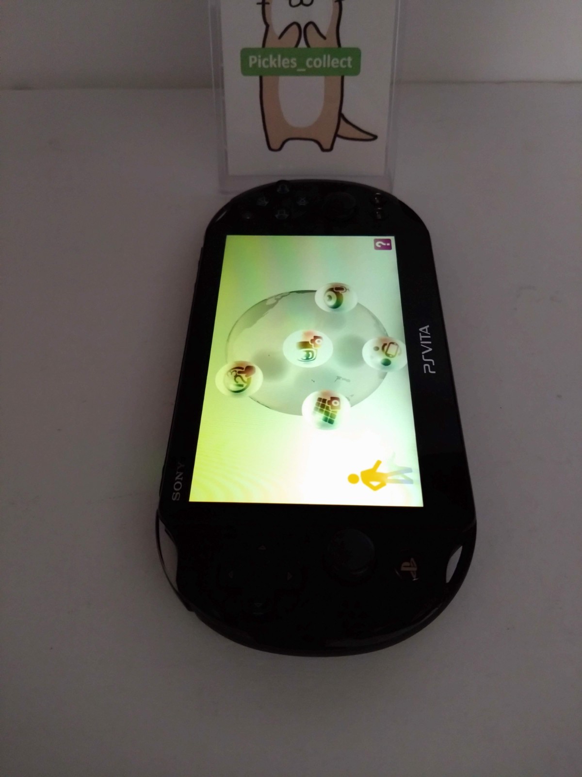 PS Vita Black PCH 2000 ZA11 Console only Wi-Fi PSV Tested Sony 0528G