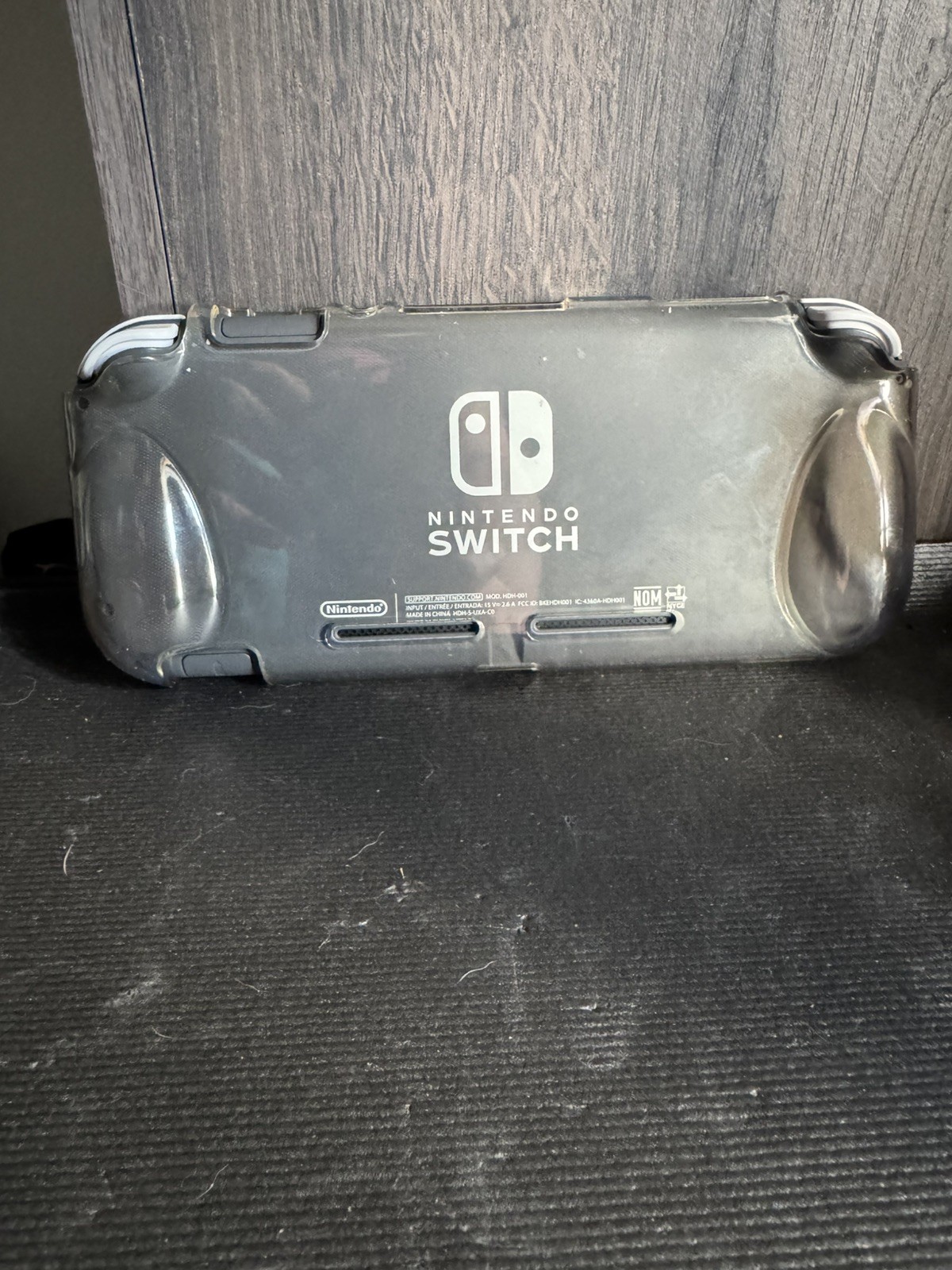 Nintendo Switch Lite Gray Handheld Console 64GB 720p Wi-Fi USB-C Charger