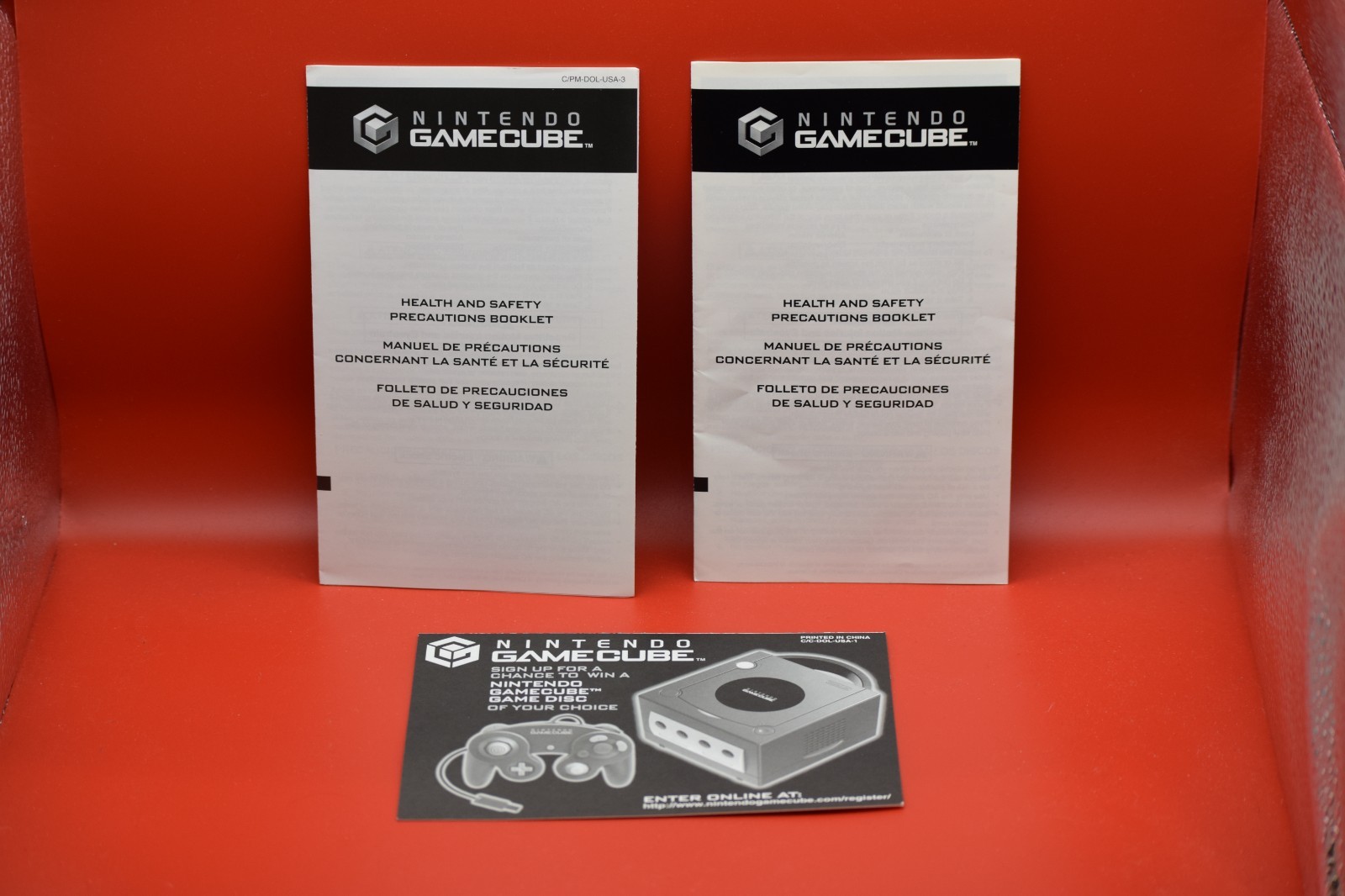 Nintendo GameCube Black Console DOL-101 Tested Working OEM Cords