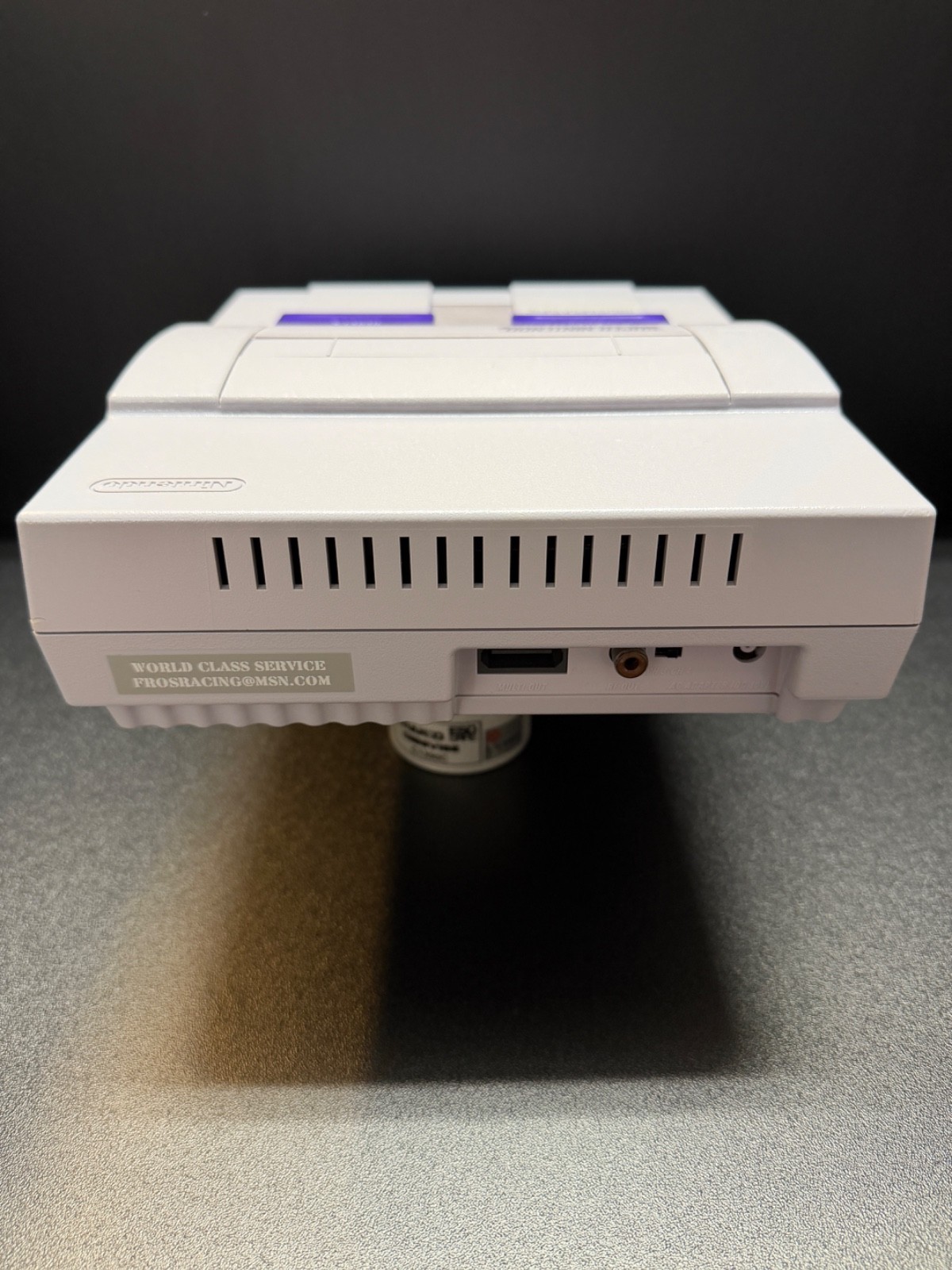 Super Nintendo SNES 1 Chip 02 SNS – 101 with Borti’s RGB & brand new capacitors