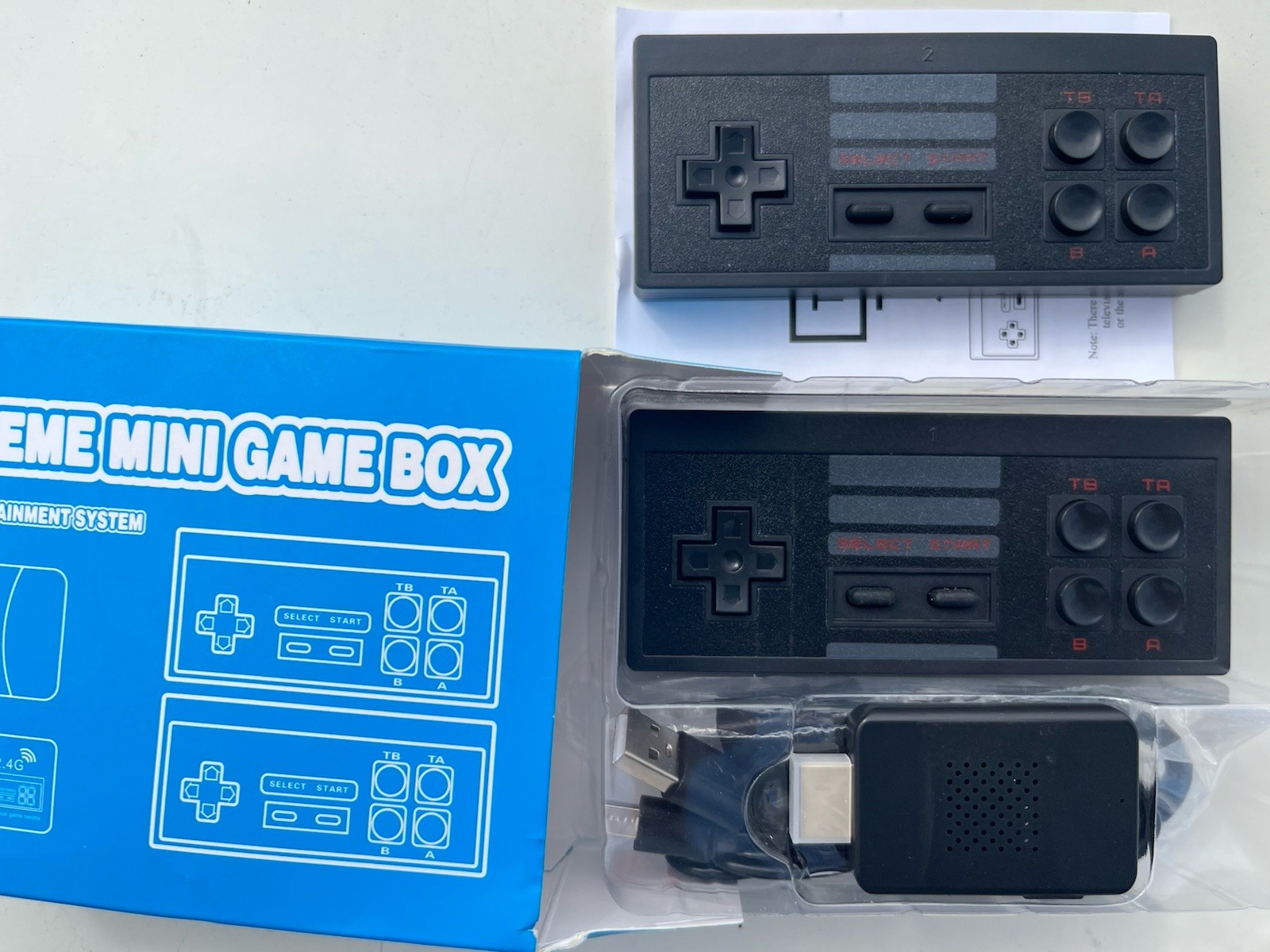 Extreme Mini Game Box 8 Bit Entertainment HDMI 2.4G NES Game – 500+ Games
