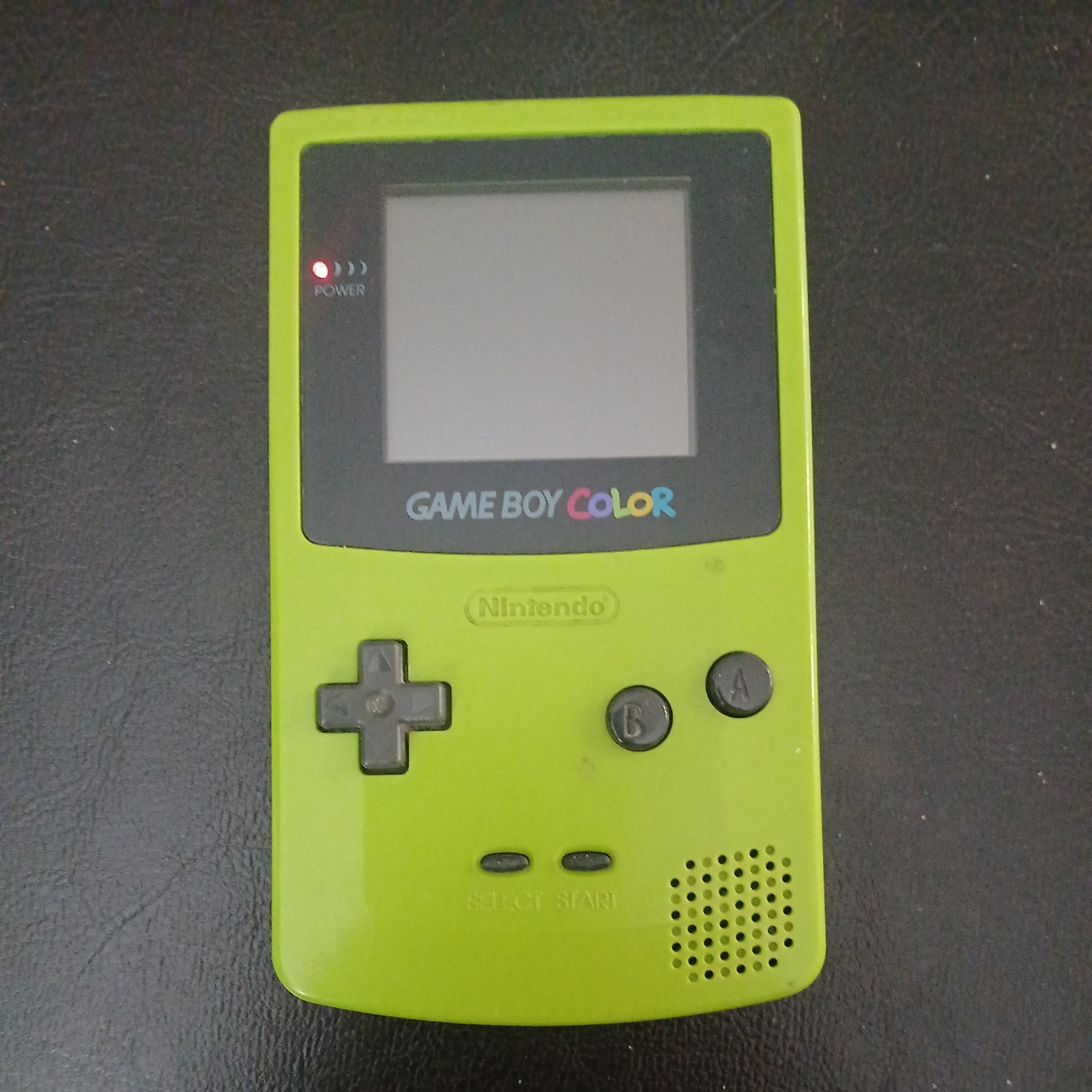 *DEFECTIVE* Nintendo Game Boy Color Handheld Game Console – Kiwi Green *AS-IS*