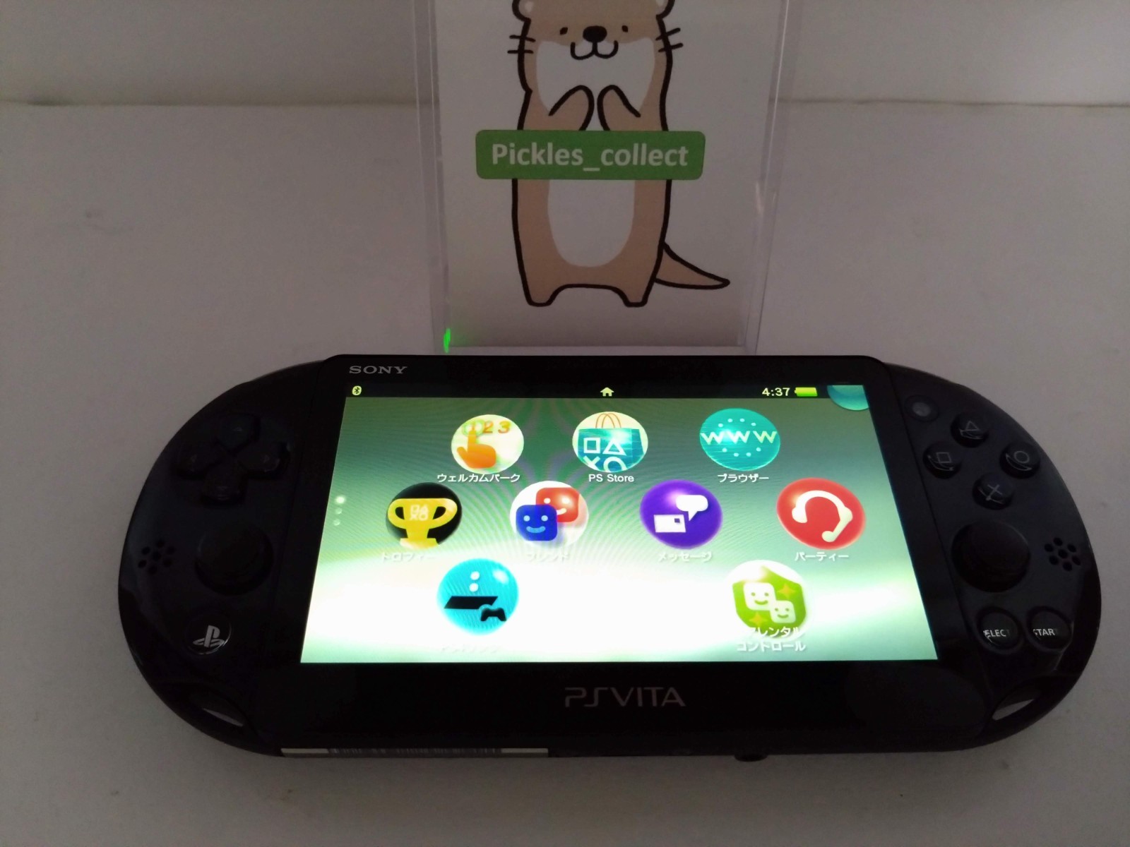 PS Vita Black PCH 2000 ZA11 Console only Wi-Fi PSV Tested Sony 0528G