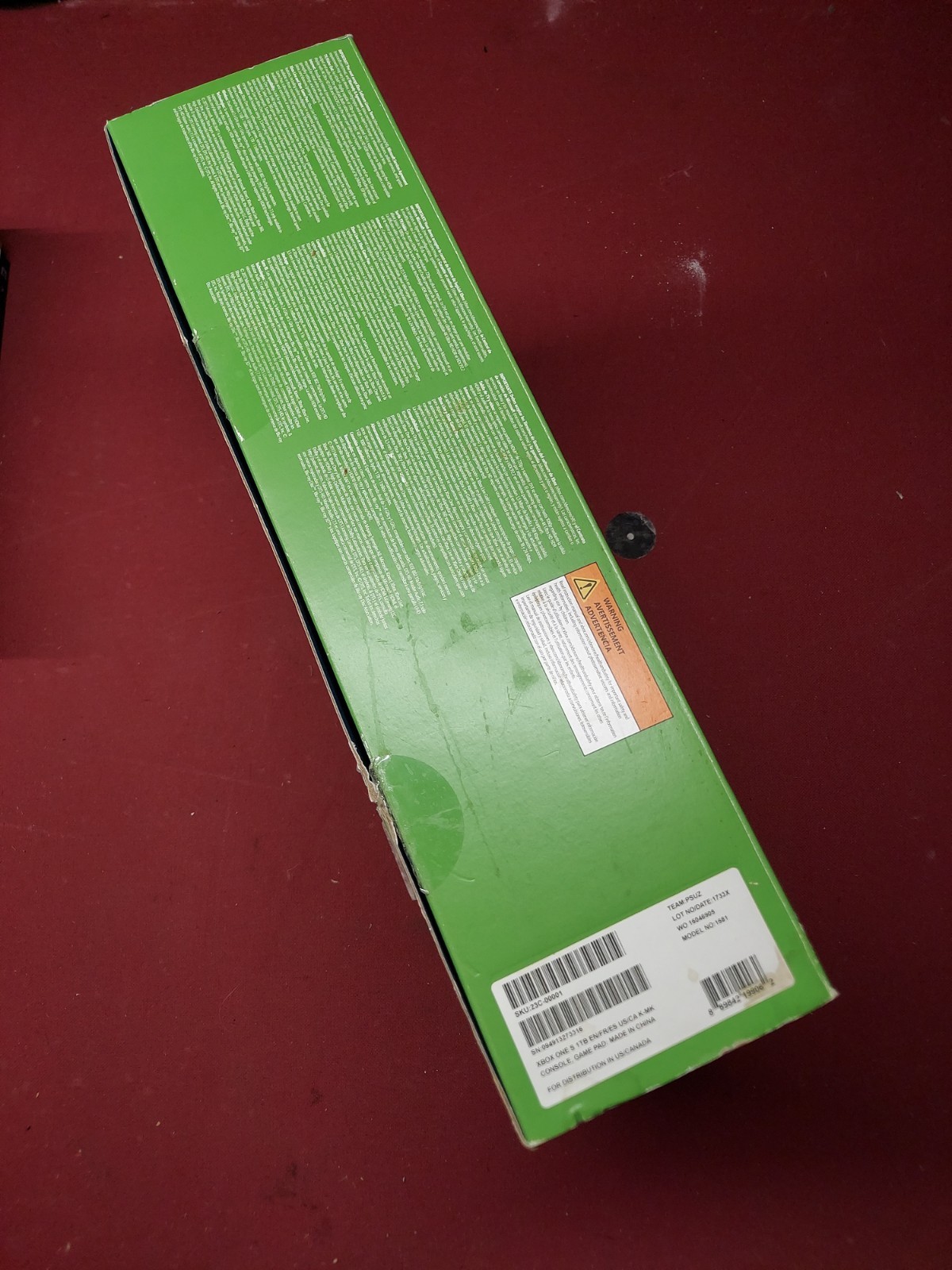 Xbox One S Minecraft Console Creeper Controller Box Inserts Foam Tested Works