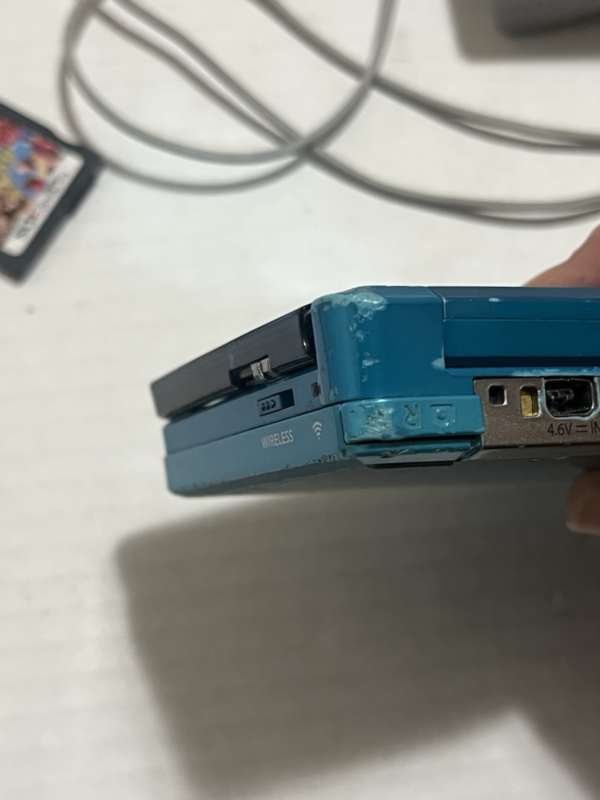 Nintendo 3DS CTR-001 Aqua Blue Handheld Video Gaming Console – For Parts