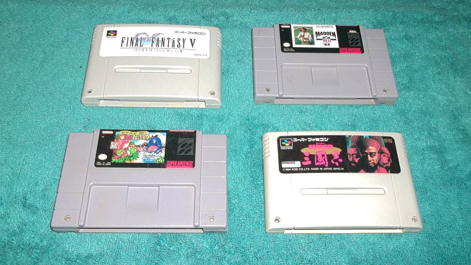 Super Nintendo SNES / Super Famicom Translucent Red System Console, SMW 2 Yoshi
