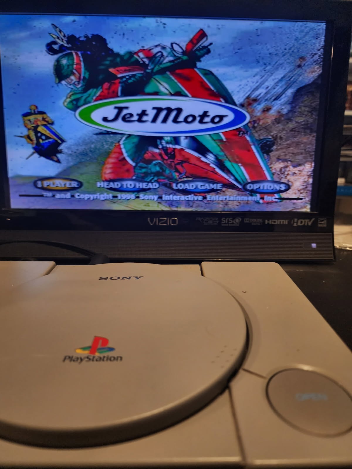 Sony PlayStation 1 PS1 Console Bundle ( 2 OEM Controller, 9 Game Bundle) Working